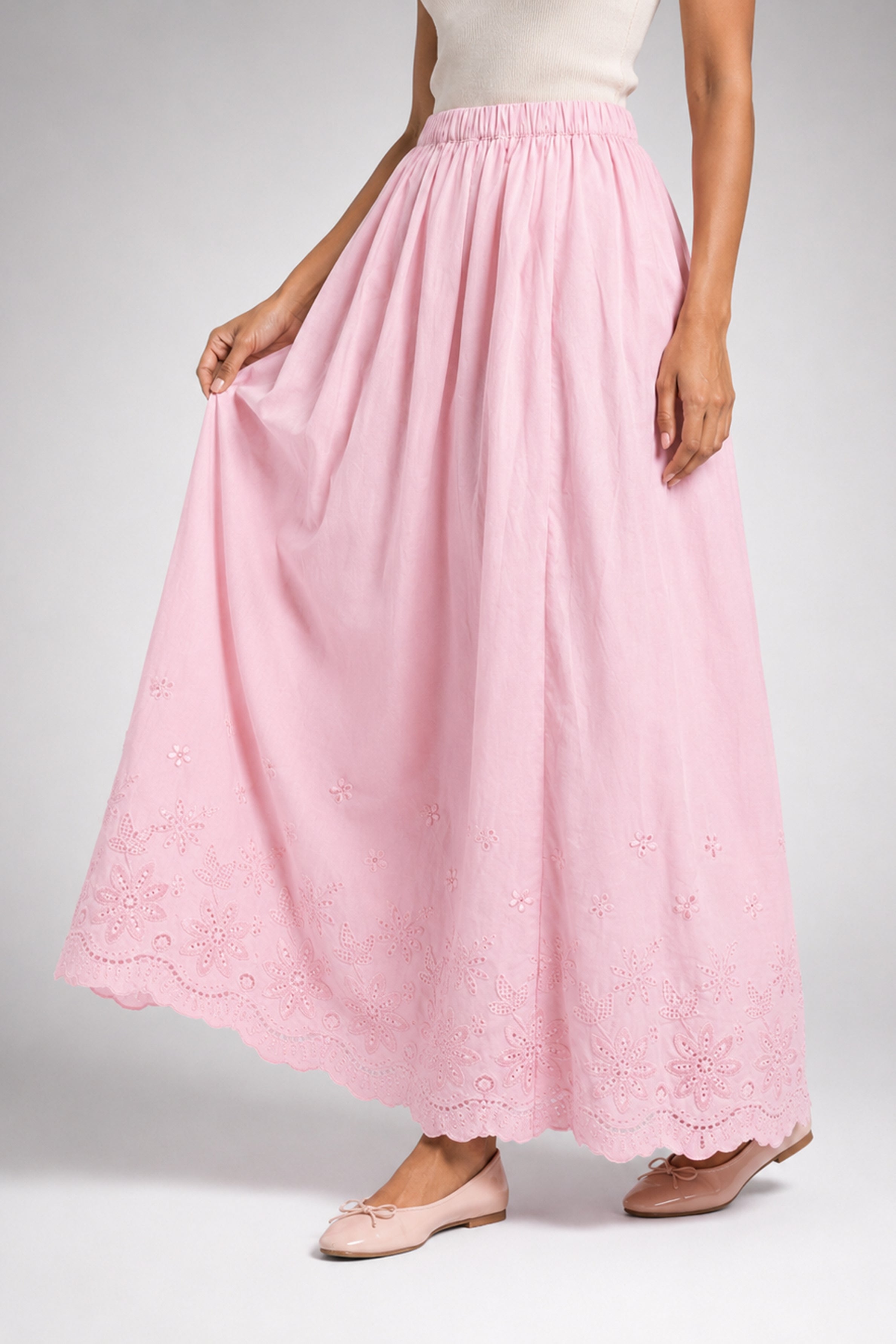 Lemon Capsule MODANO Casual Skirt - Pink