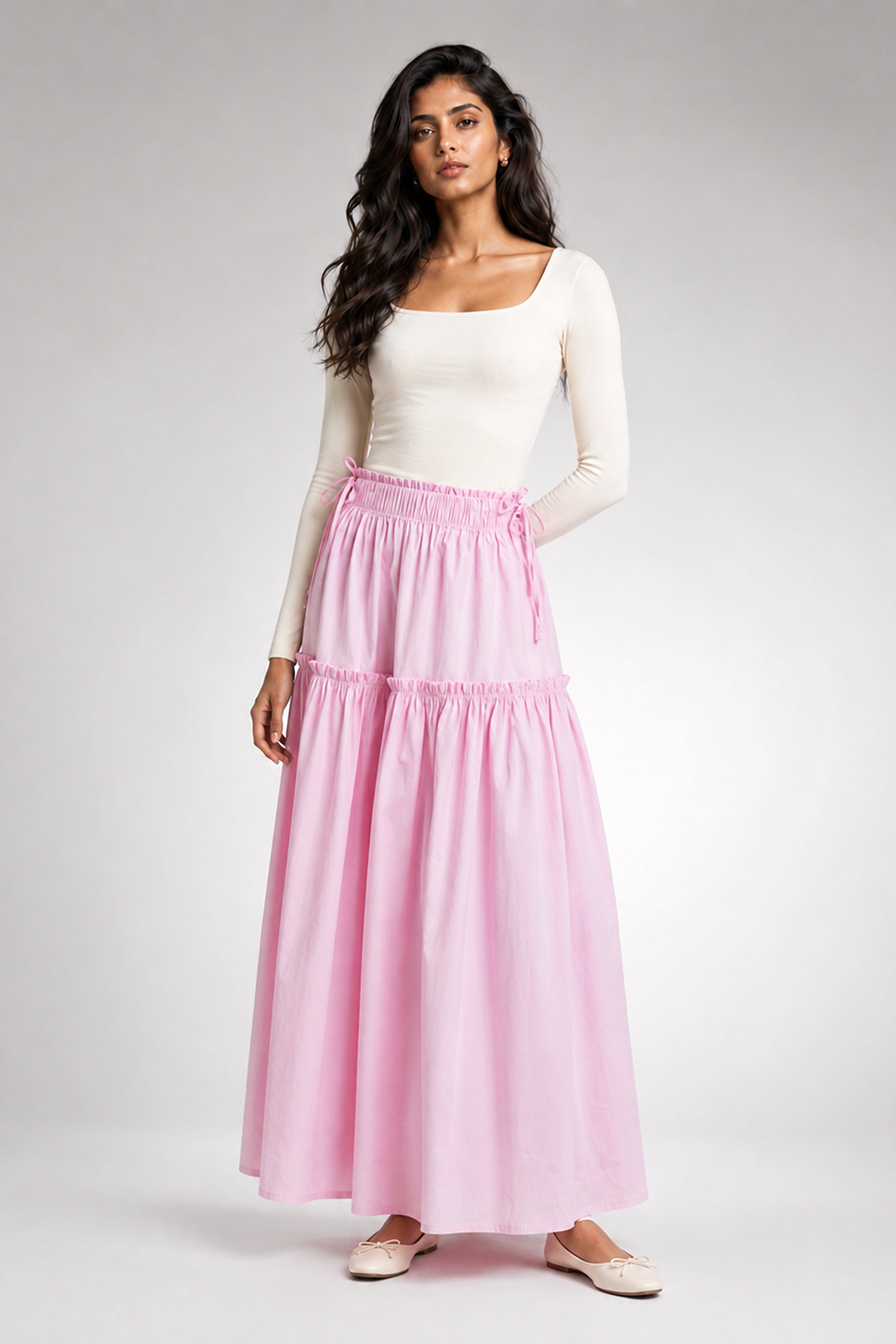 Lemon Capsule MODANO Casual Skirt - Pink