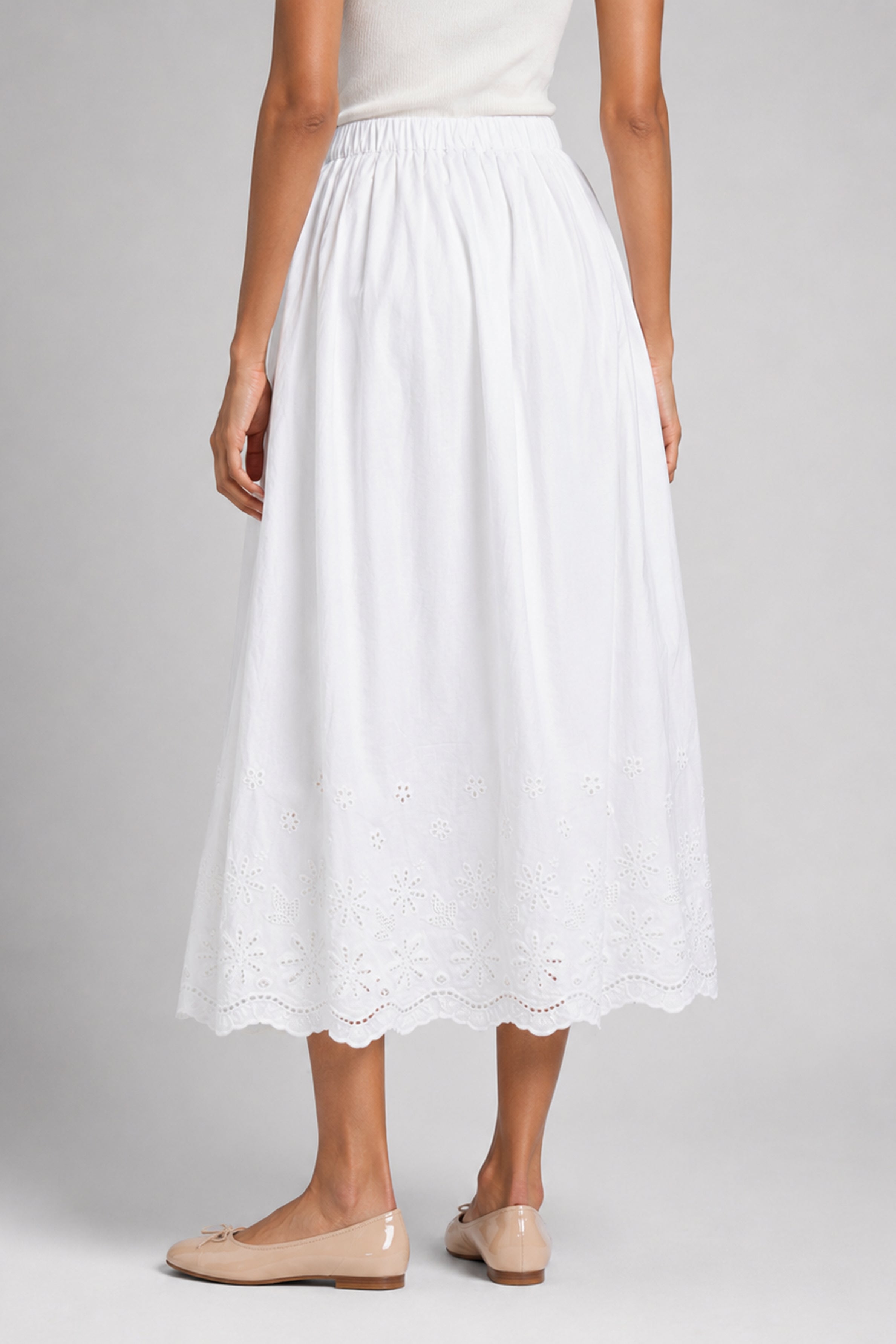 Lemon Capsule MODANO Casual Skirt - White