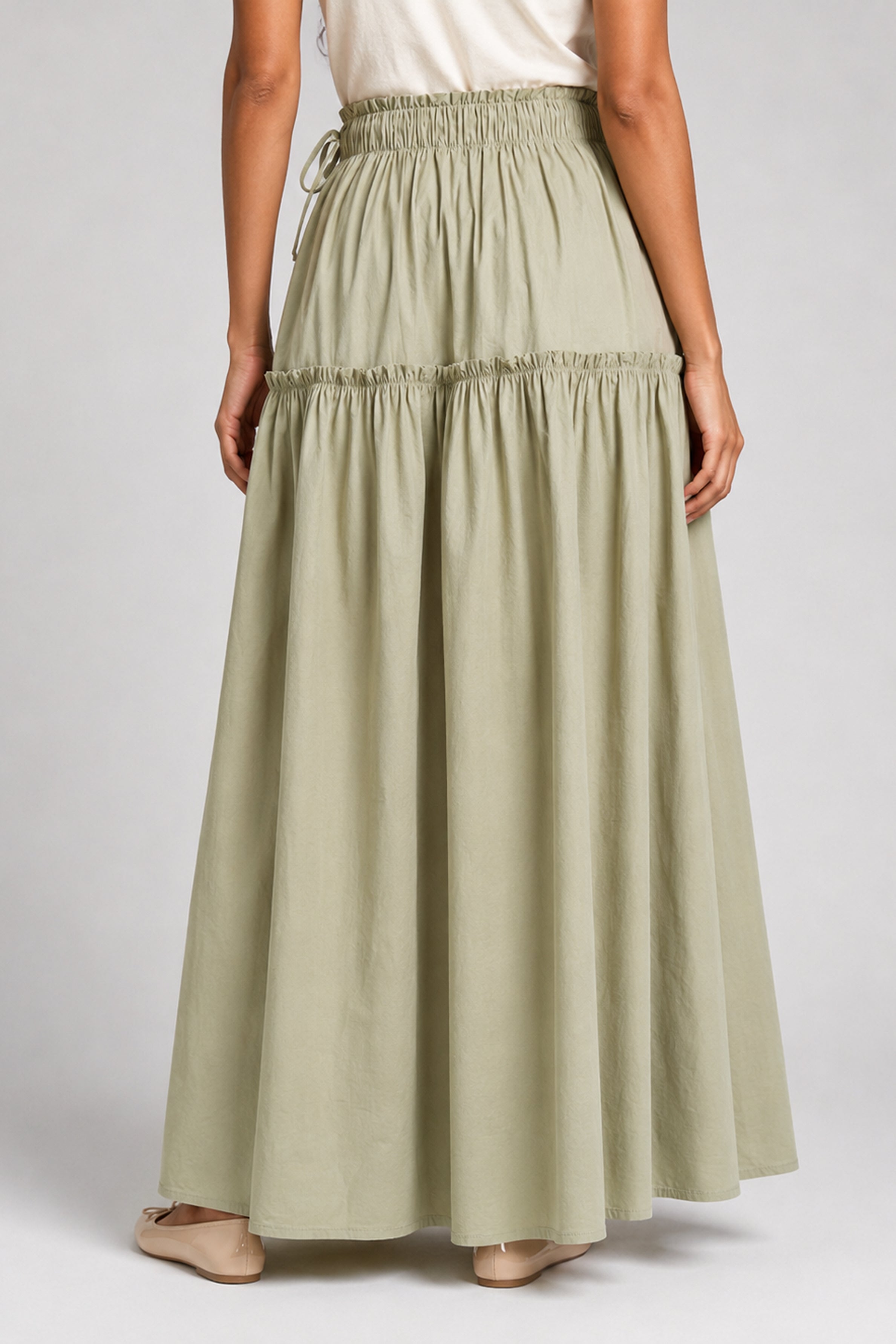 Lemon Capsule MODANO Casual Skirt - Green