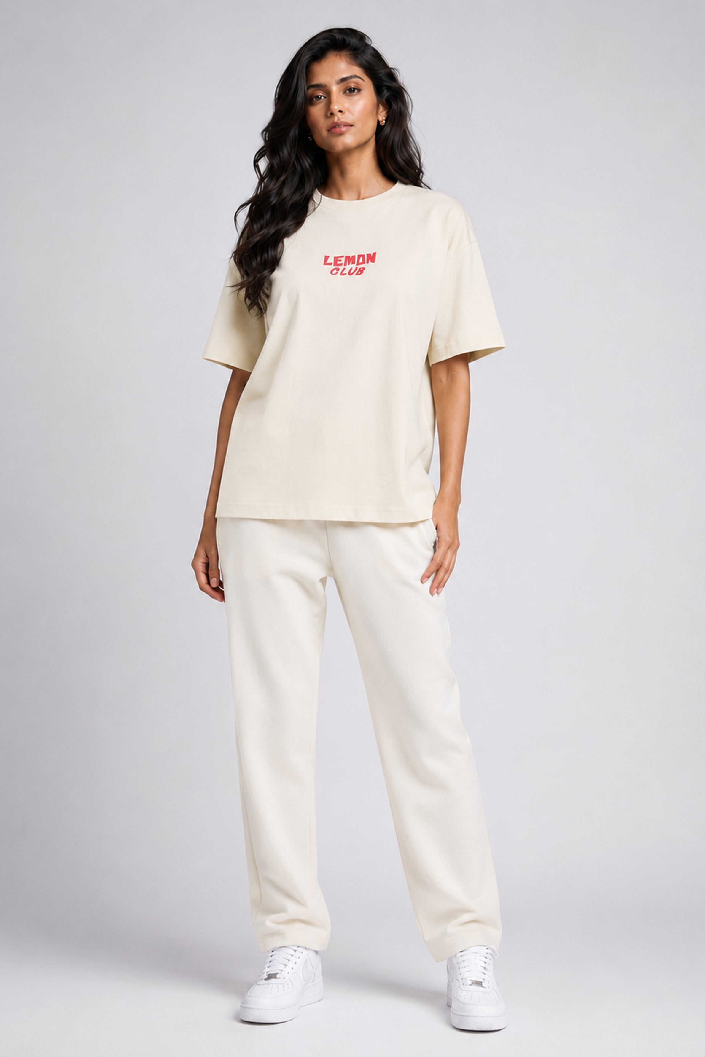 Lemon Capsule MODANO Crew Neck Tees - Yellow