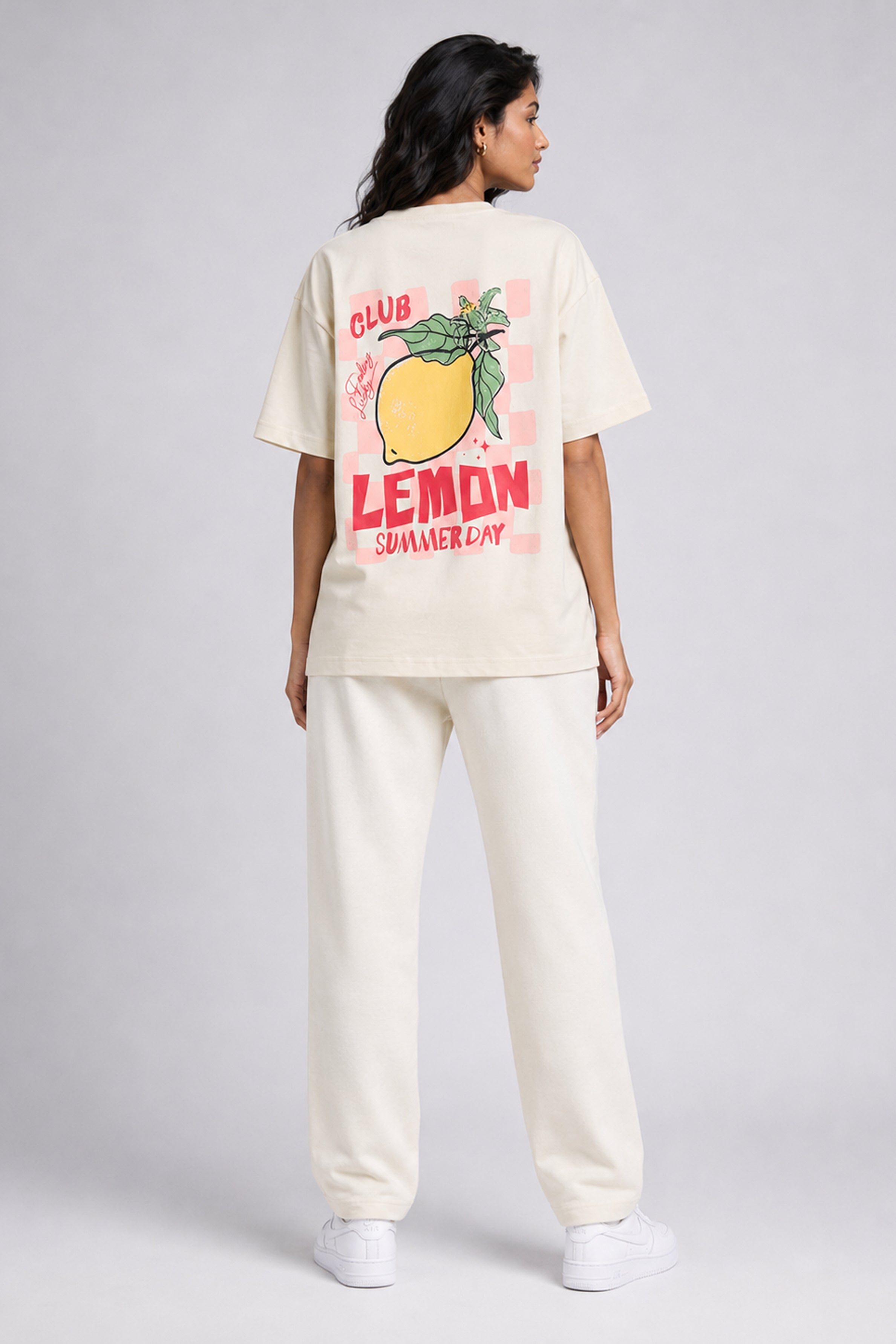 Lemon Capsule MODANO Crew Neck Tees - Yellow