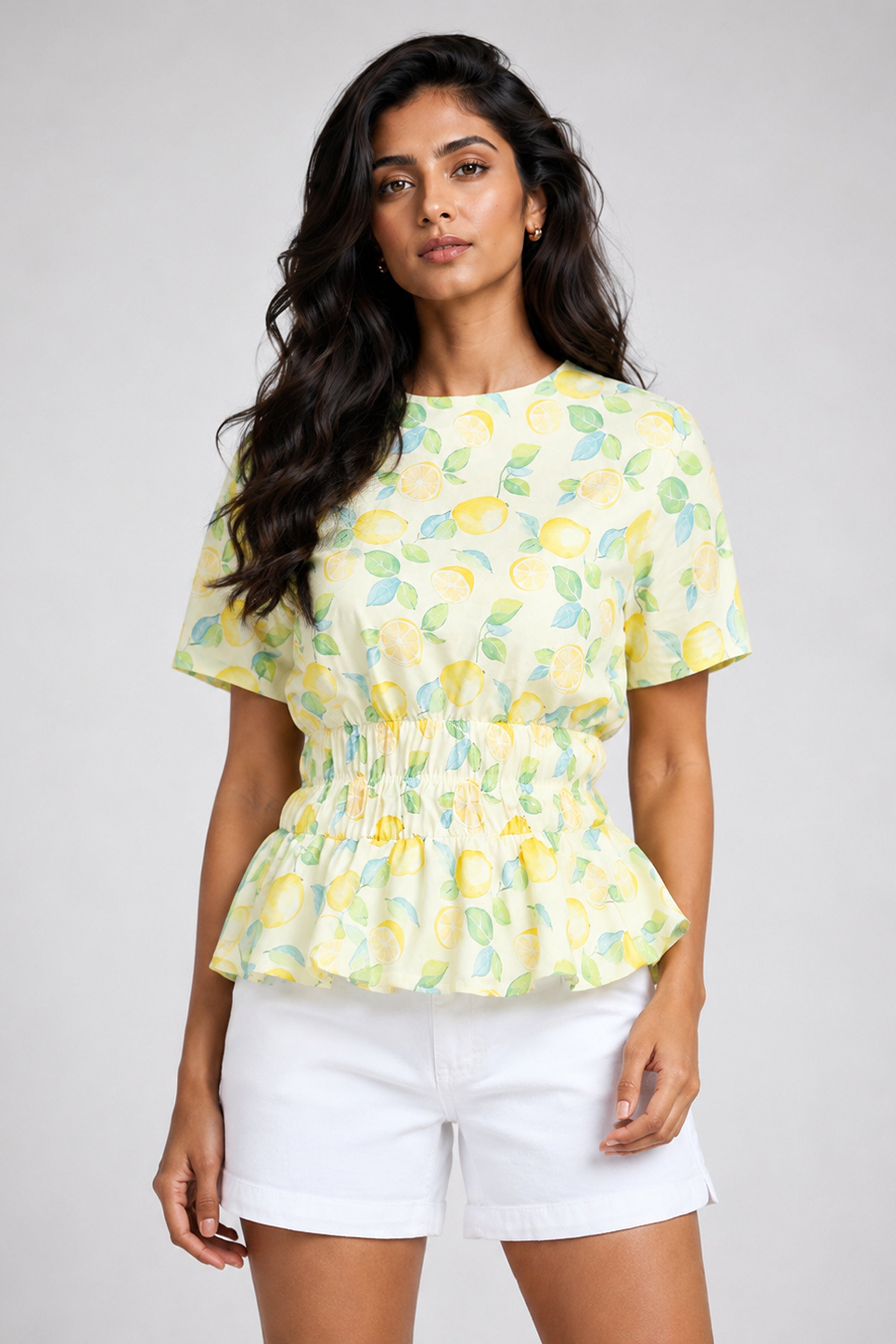 Lemon Capsule MODANO Casual Top - Yellow