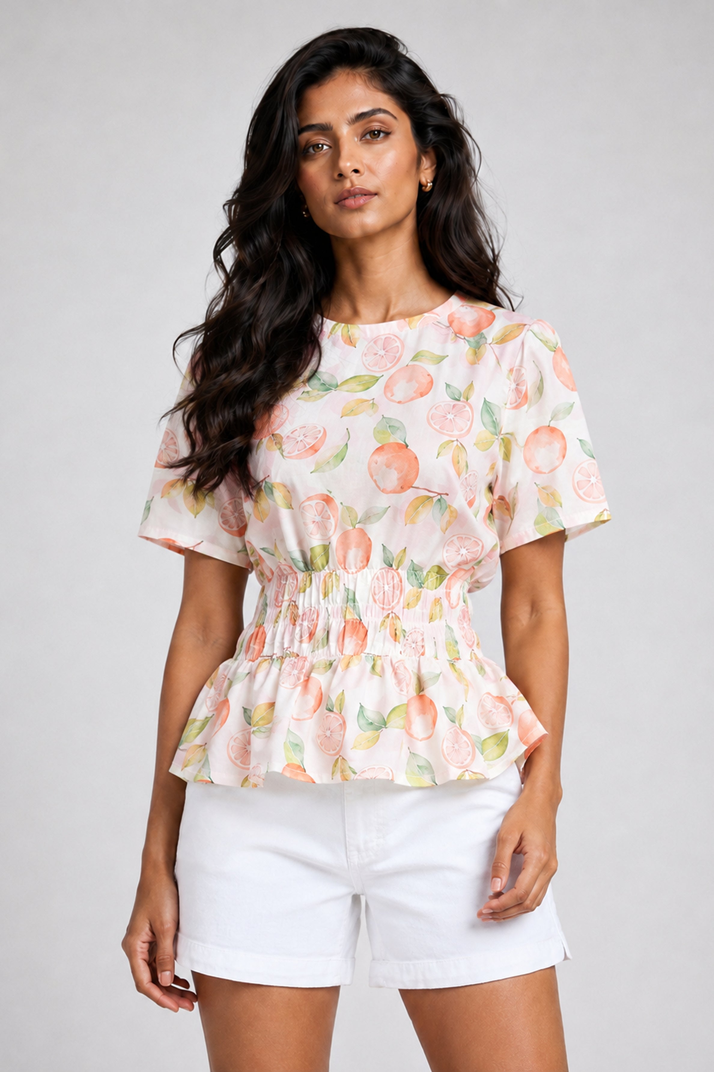 Lemon Capsule MODANO Casual Top - Orange