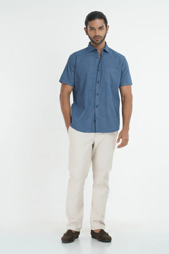 Anationz Men's Casual Linen Shirt