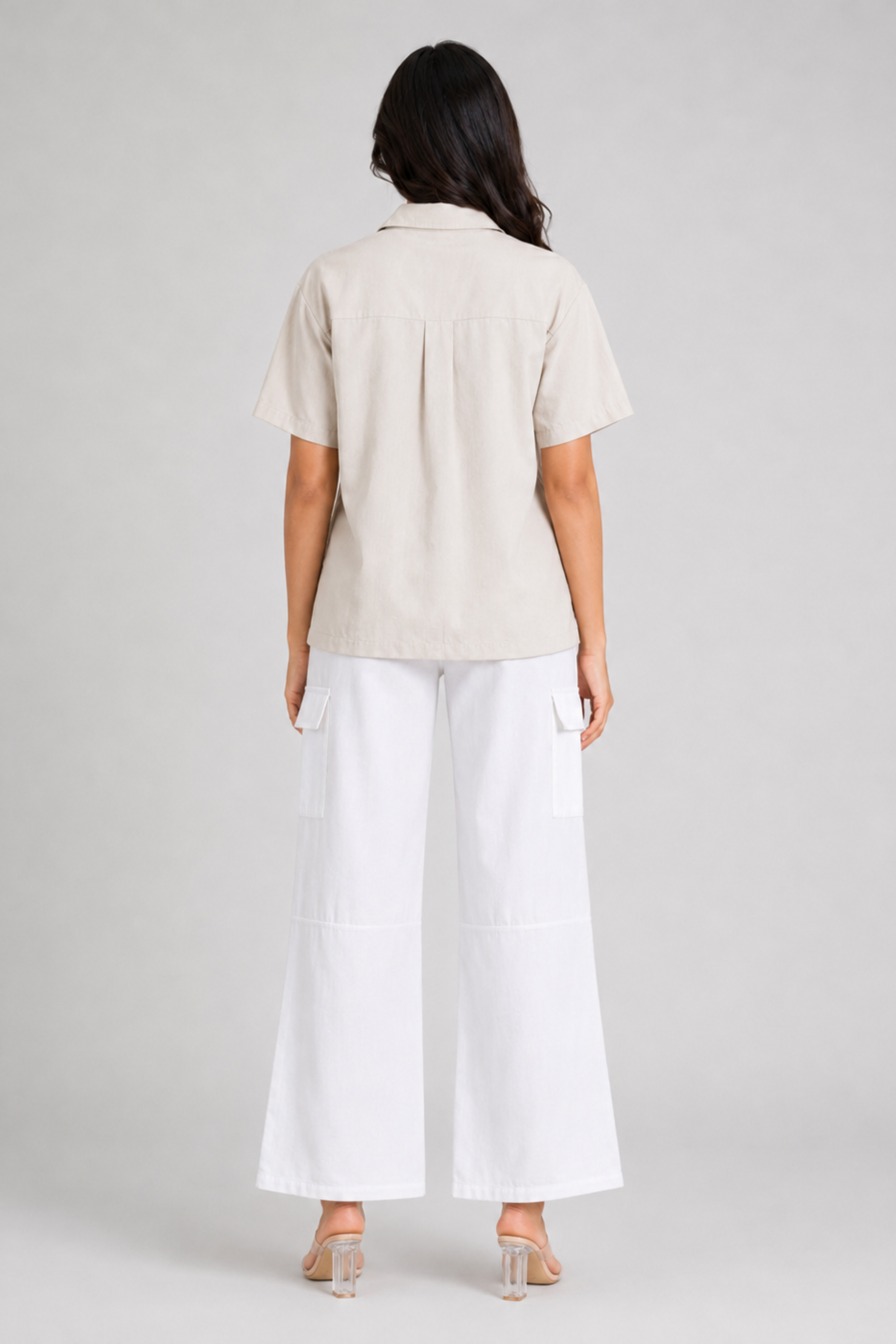MODANO Short Sleeve Casual Top