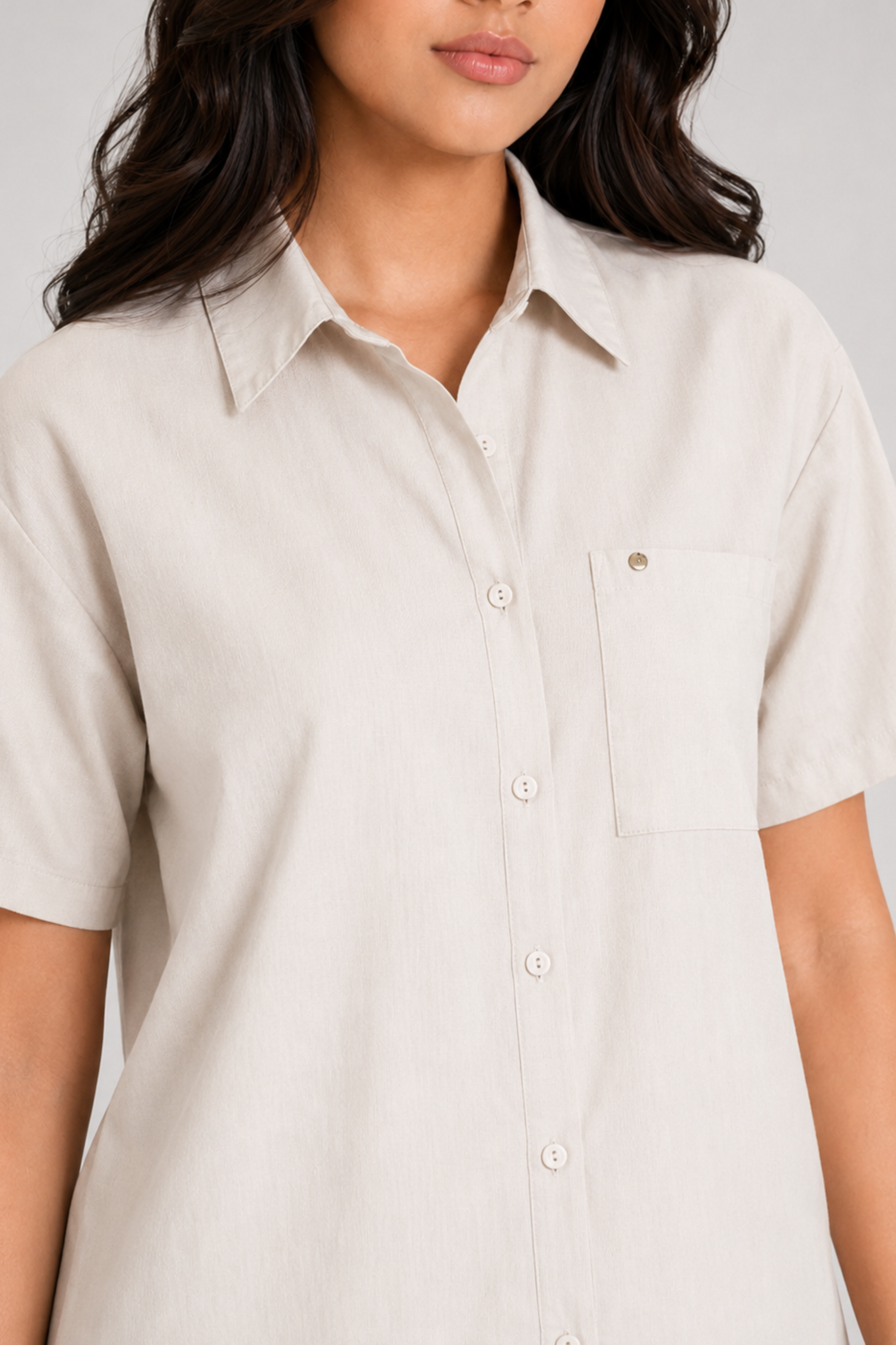 MODANO Short Sleeve Casual Top