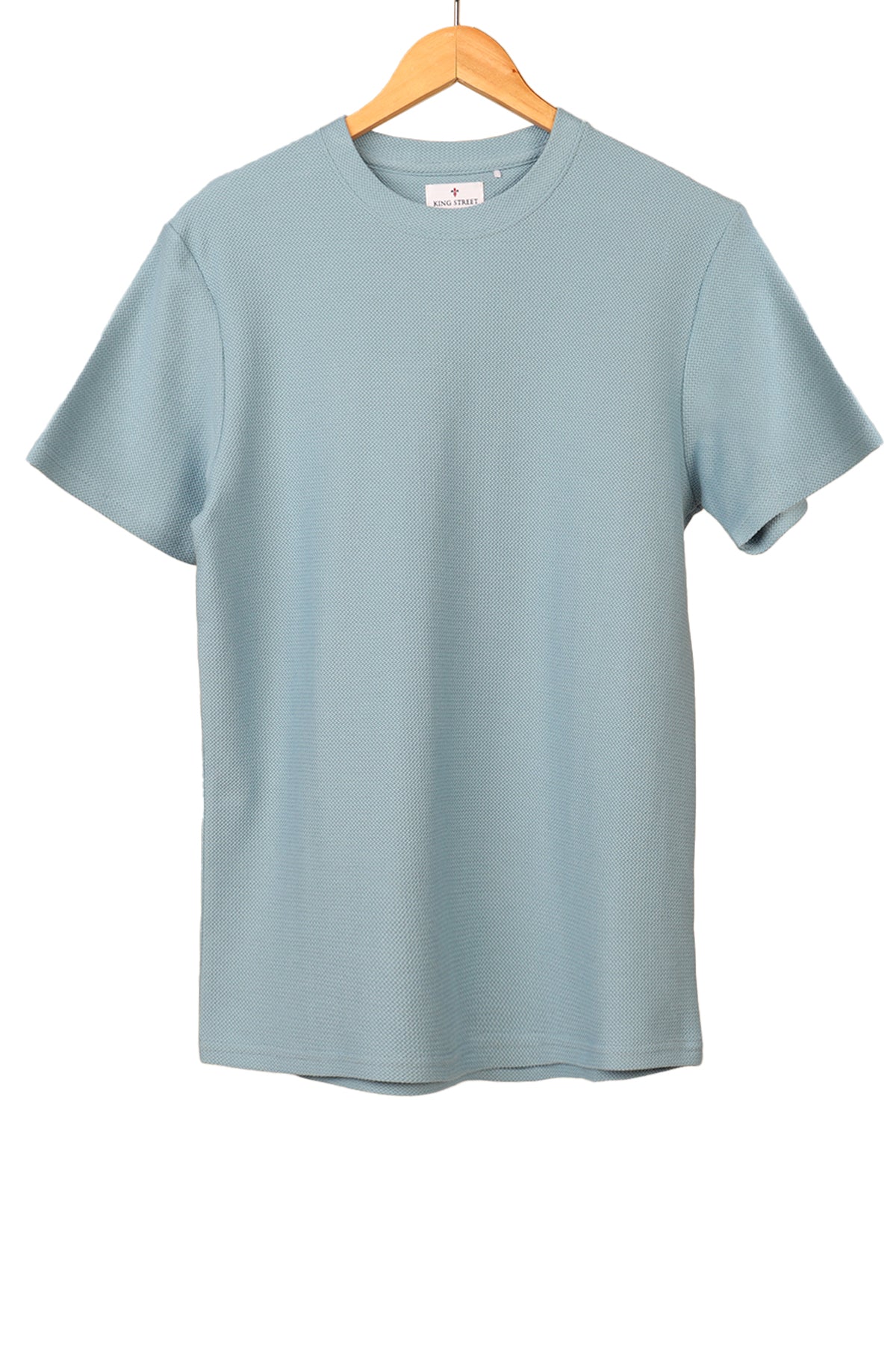 King Street Short Sleeve Plain Casual T-Shirt