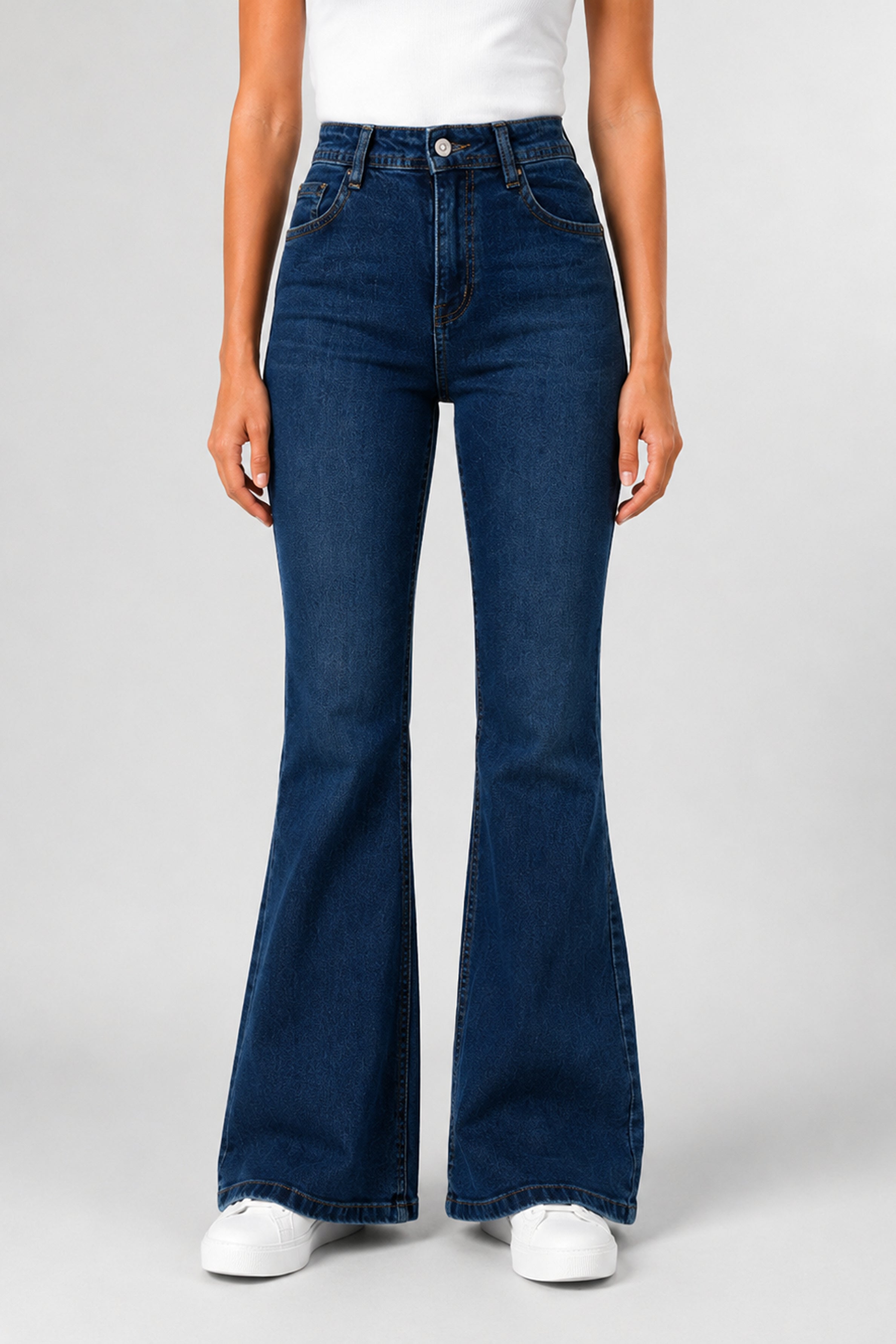 MODANO Women's Jeans - Dark Blue