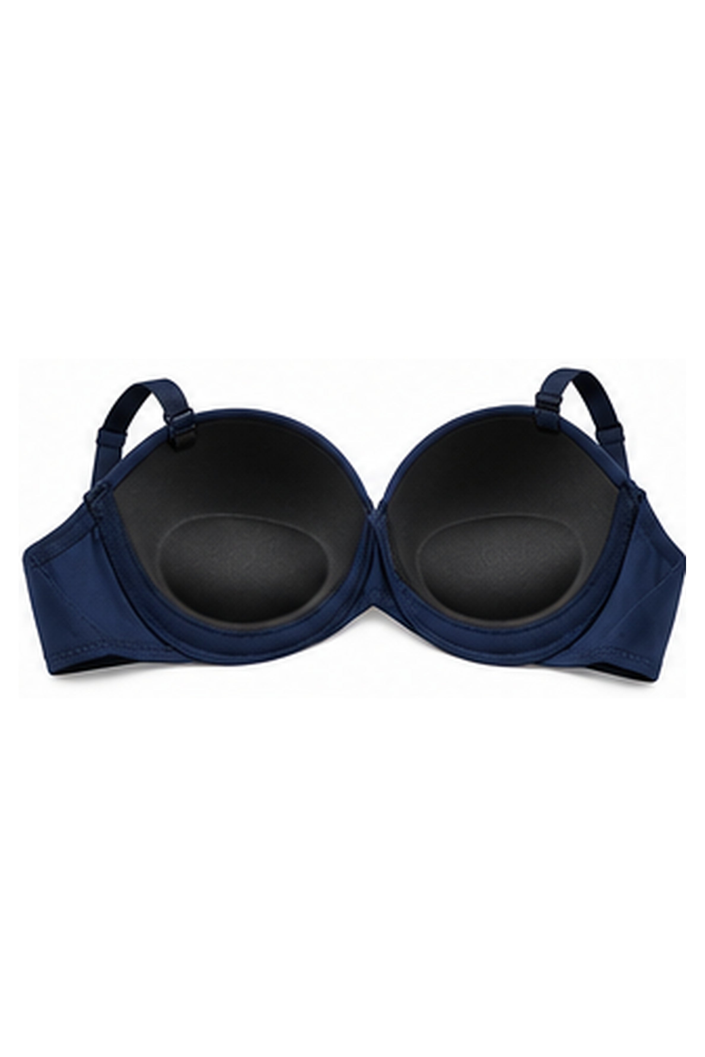 ENVOGUE Women's Wired Padded Bra - Navy