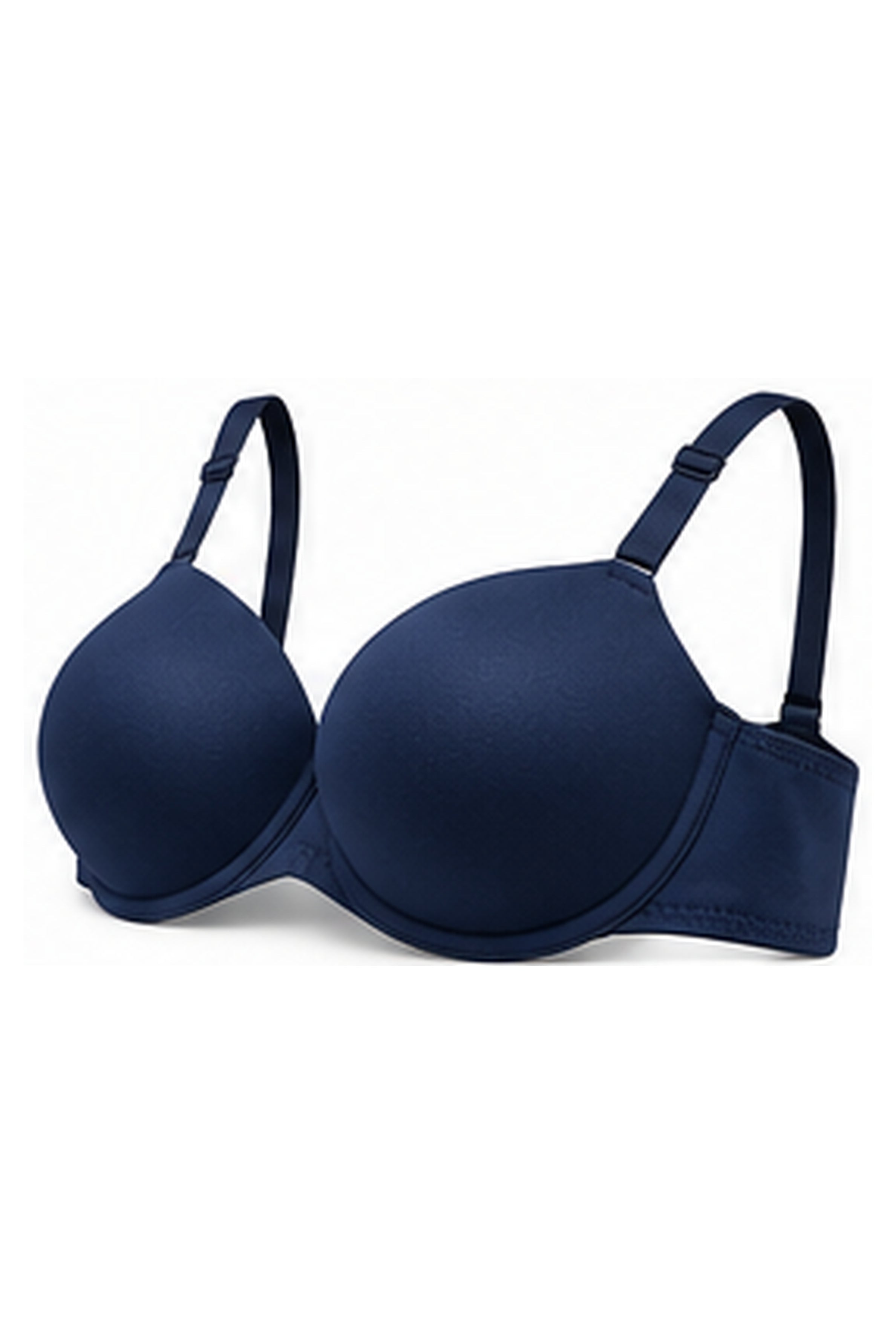 ENVOGUE Women's Wired Padded Bra - Navy