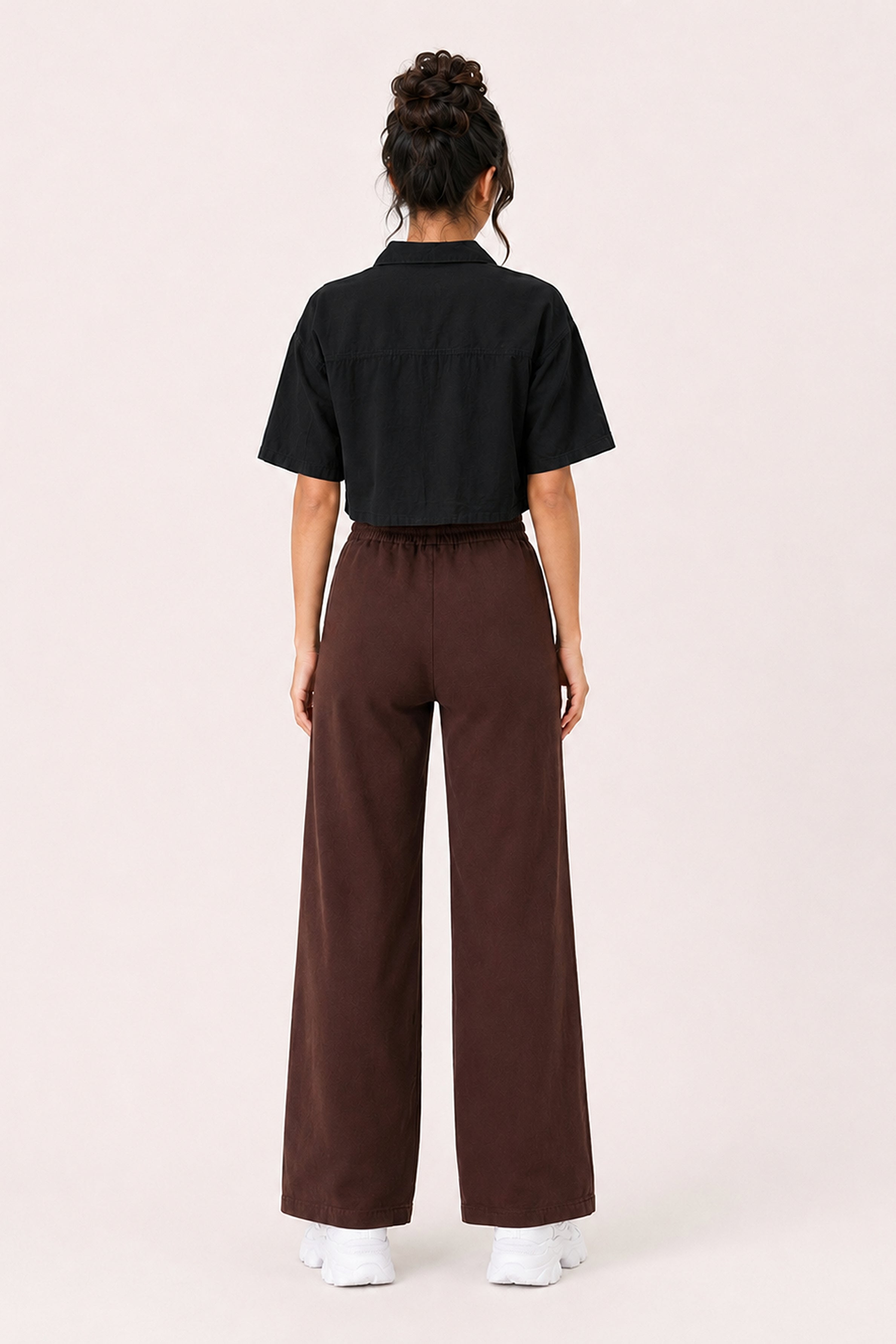 Modano Women's Linen Top - Black