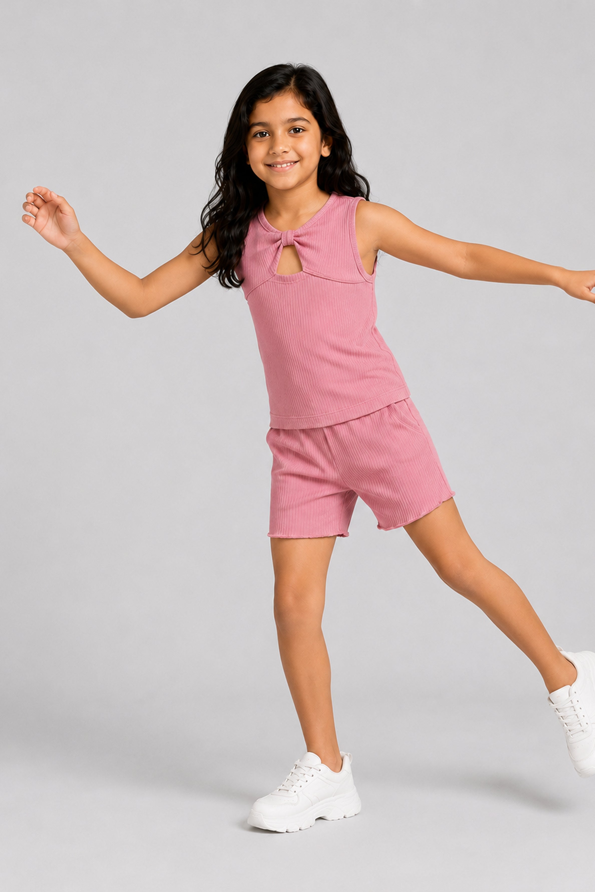 LITTLE MODANO Kids' Pink Top
