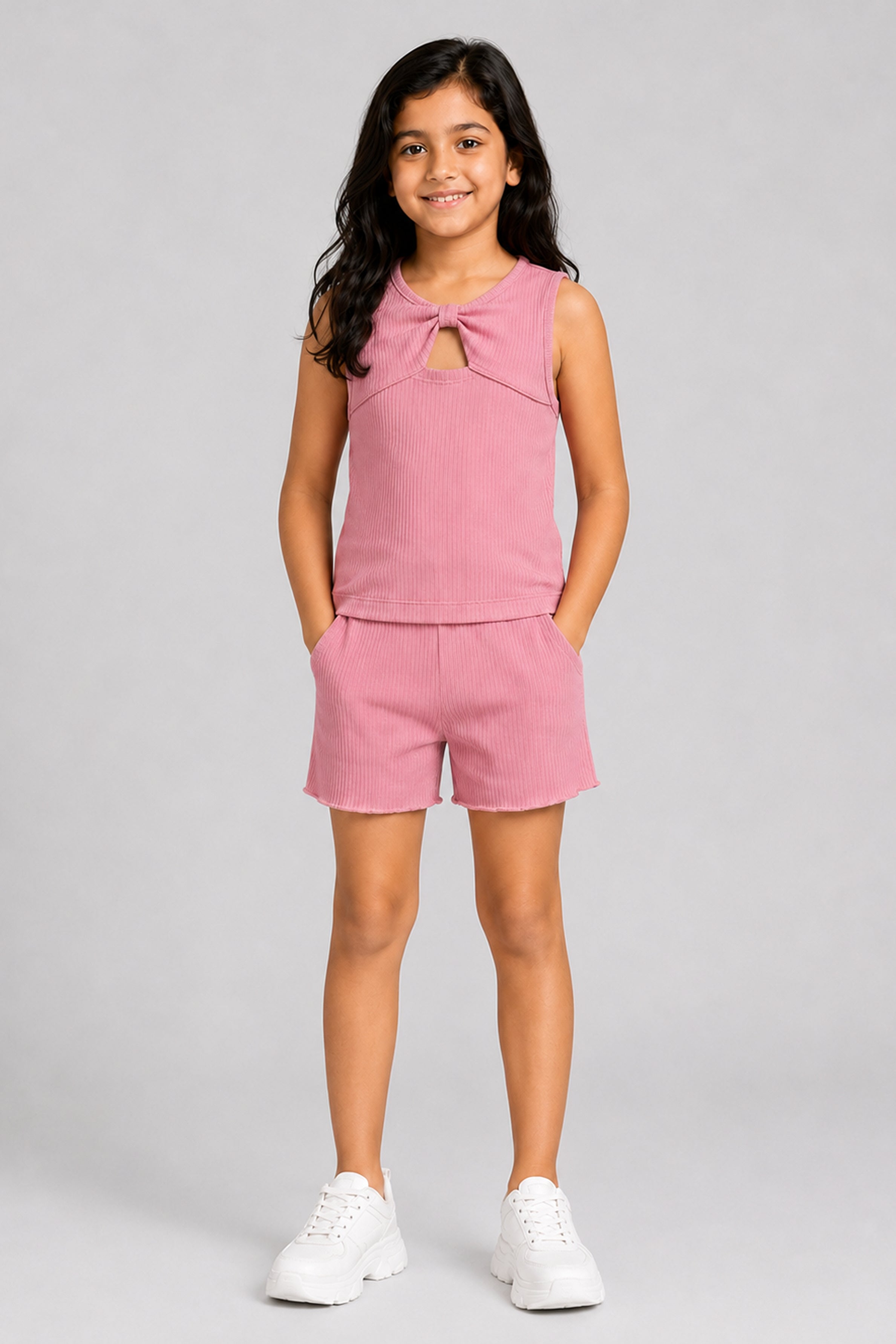 LITTLE MODANO Kids' Pink Top