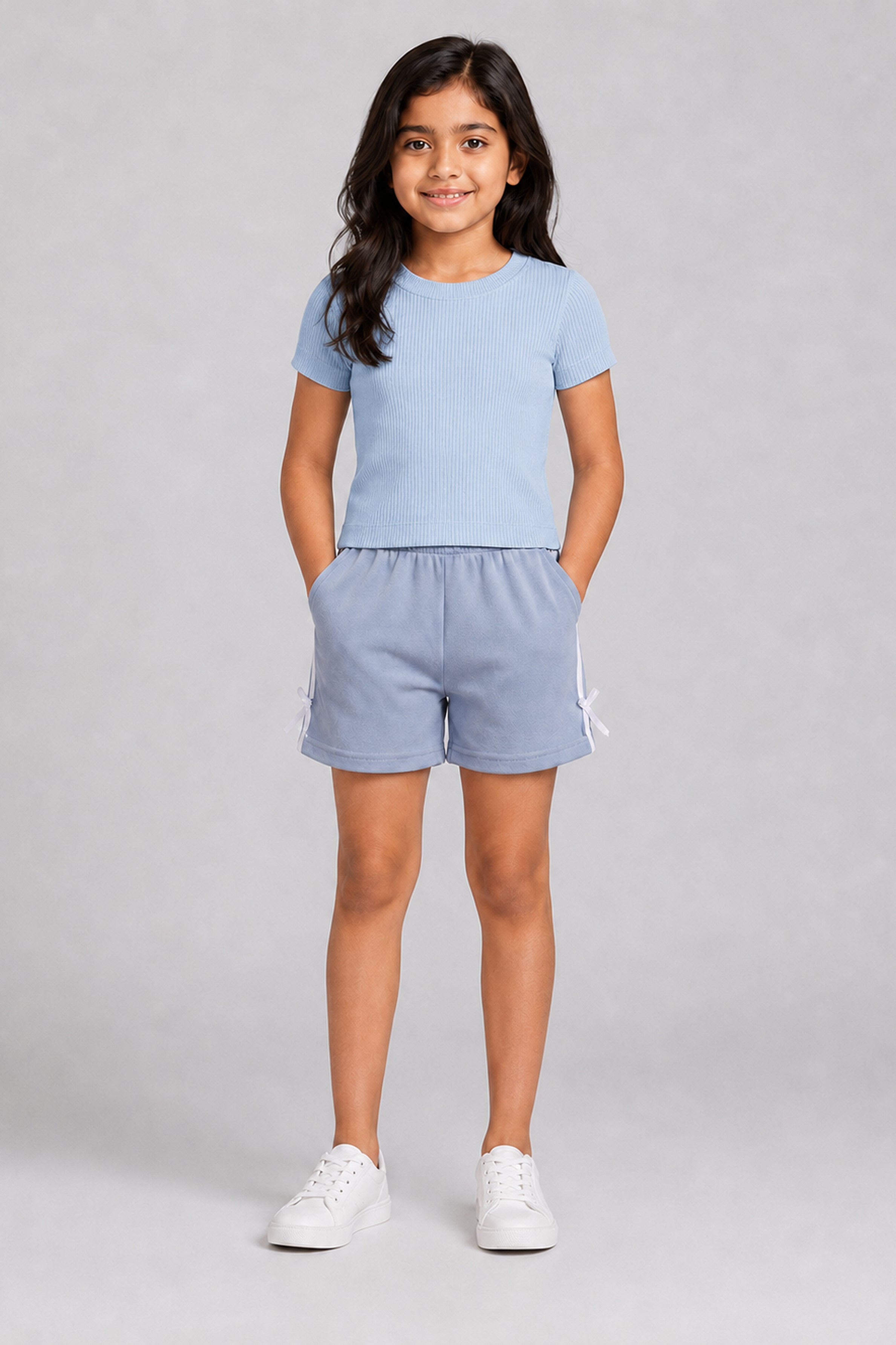LITTLE MODANO Kids' Blue Top