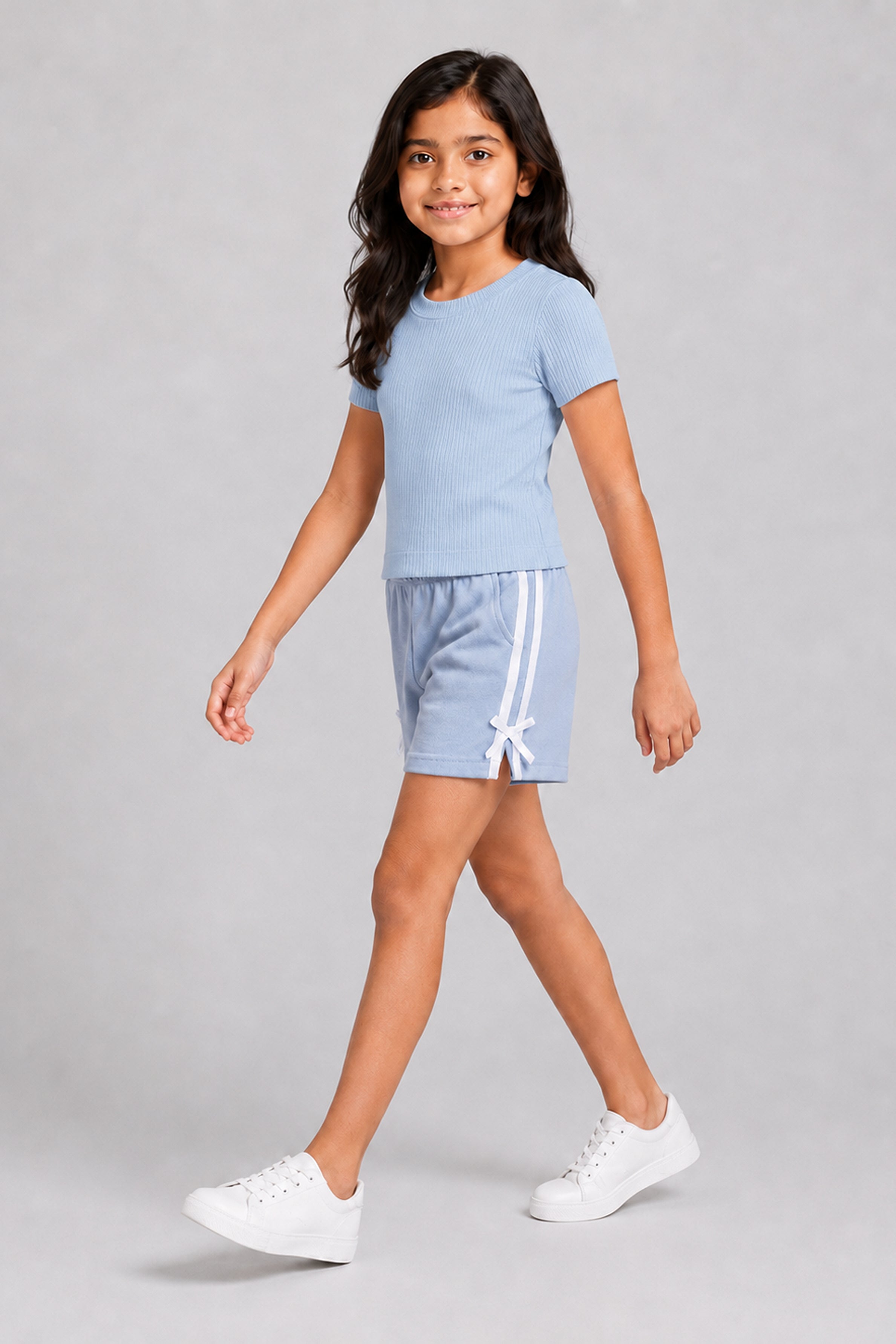 LITTLE MODANO Kids' Blue Top
