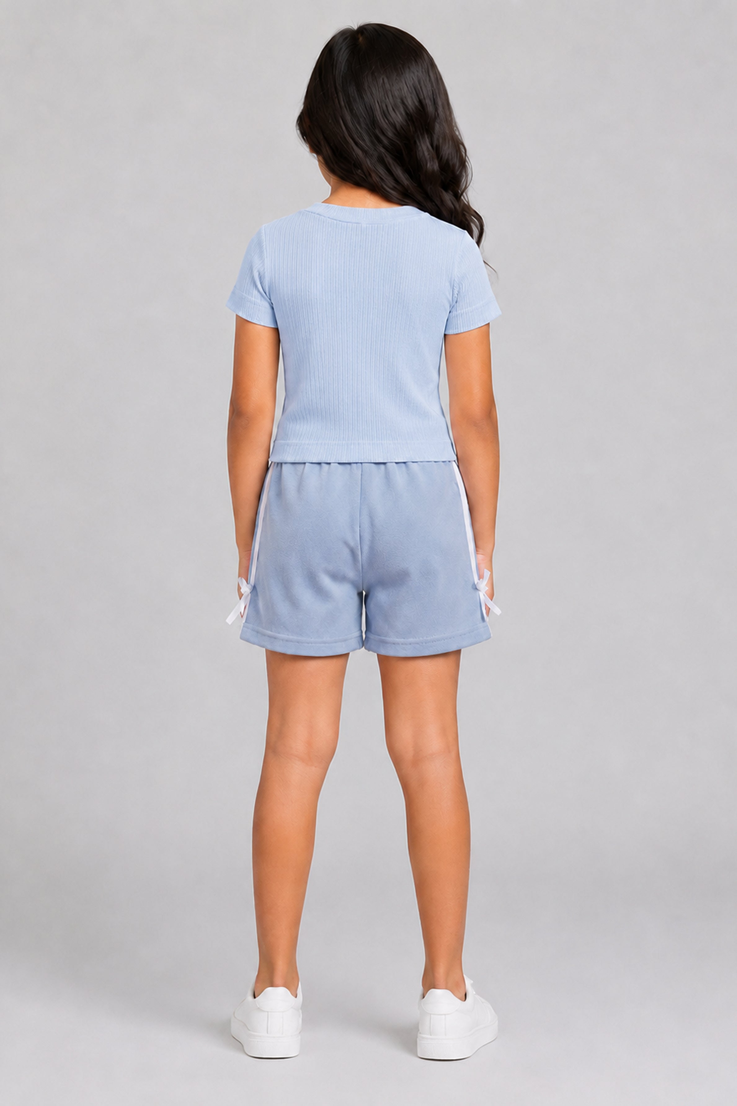 LITTLE MODANO Kids' Blue Top