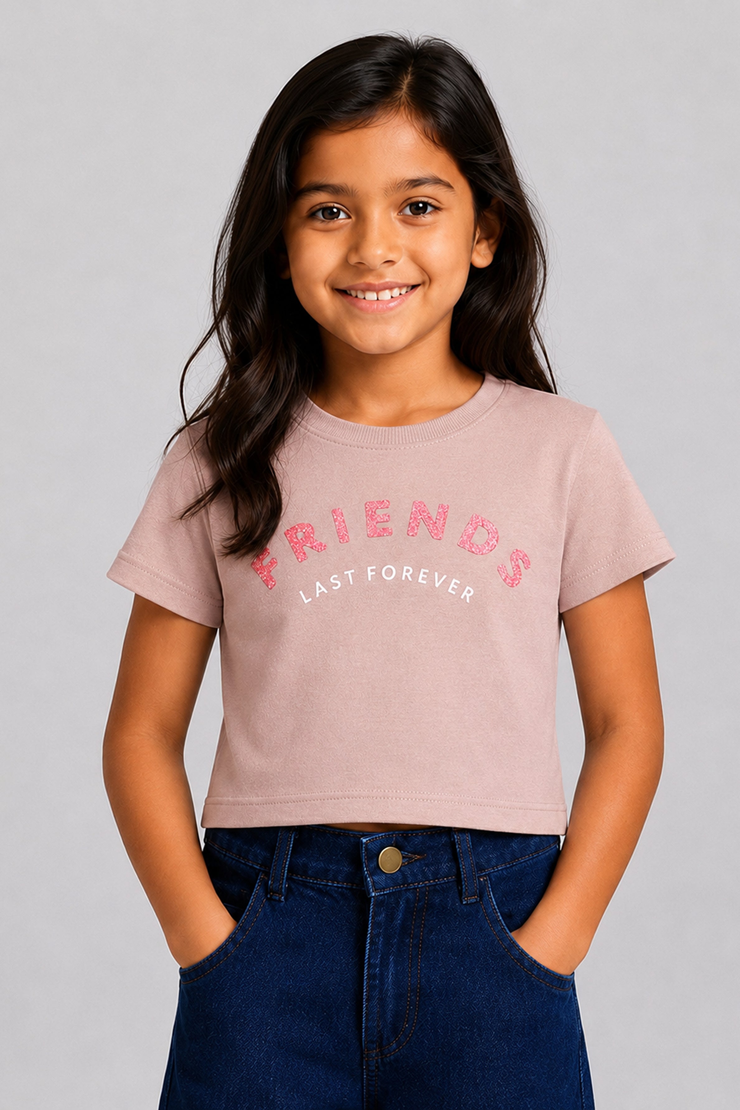 LITTLE MODANO Kid's Girls Top - Pink