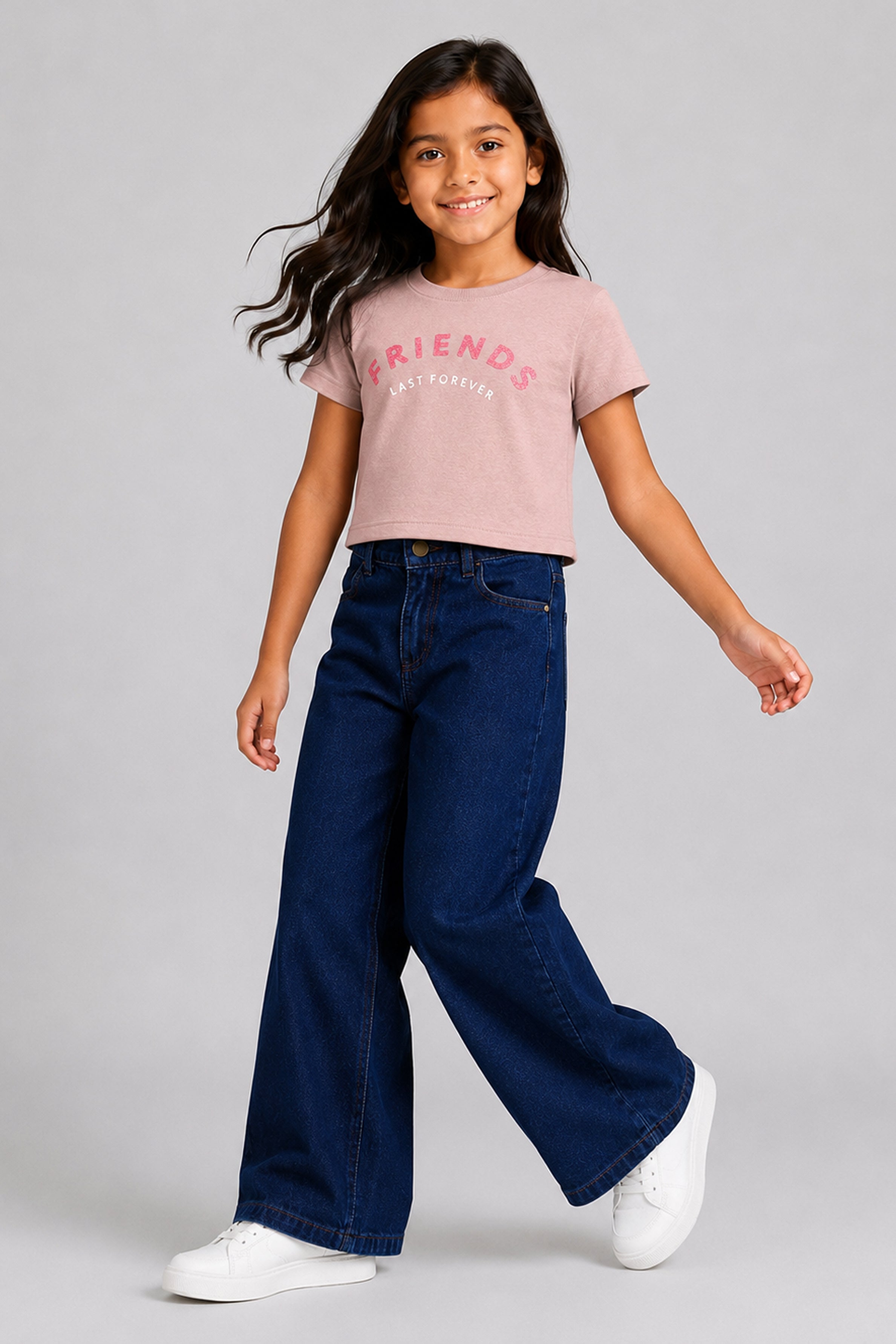 LITTLE MODANO Kid's Girls Top - Pink