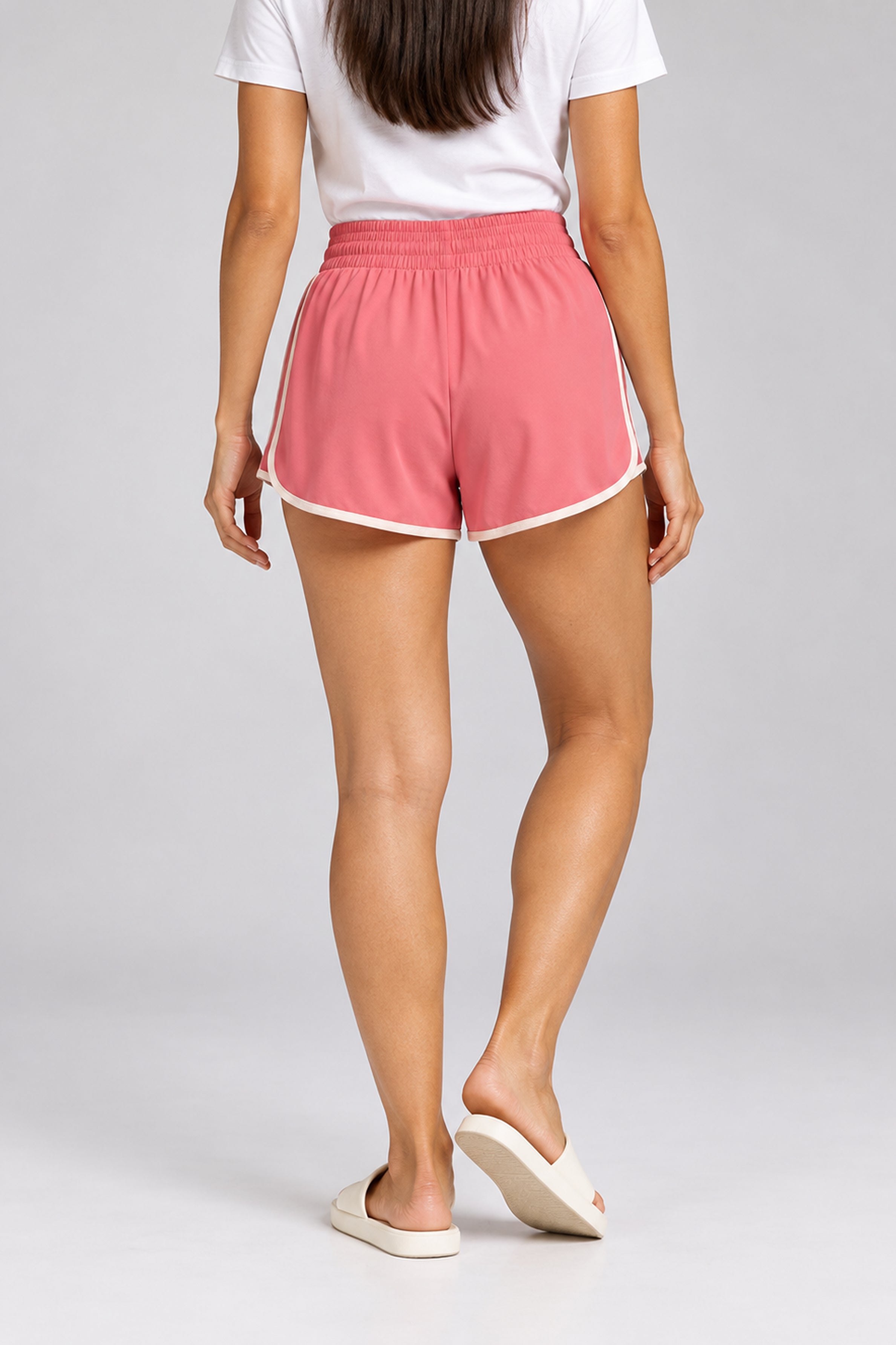 ENVOGUE Women’s Night Hot Short - Salmon Pink