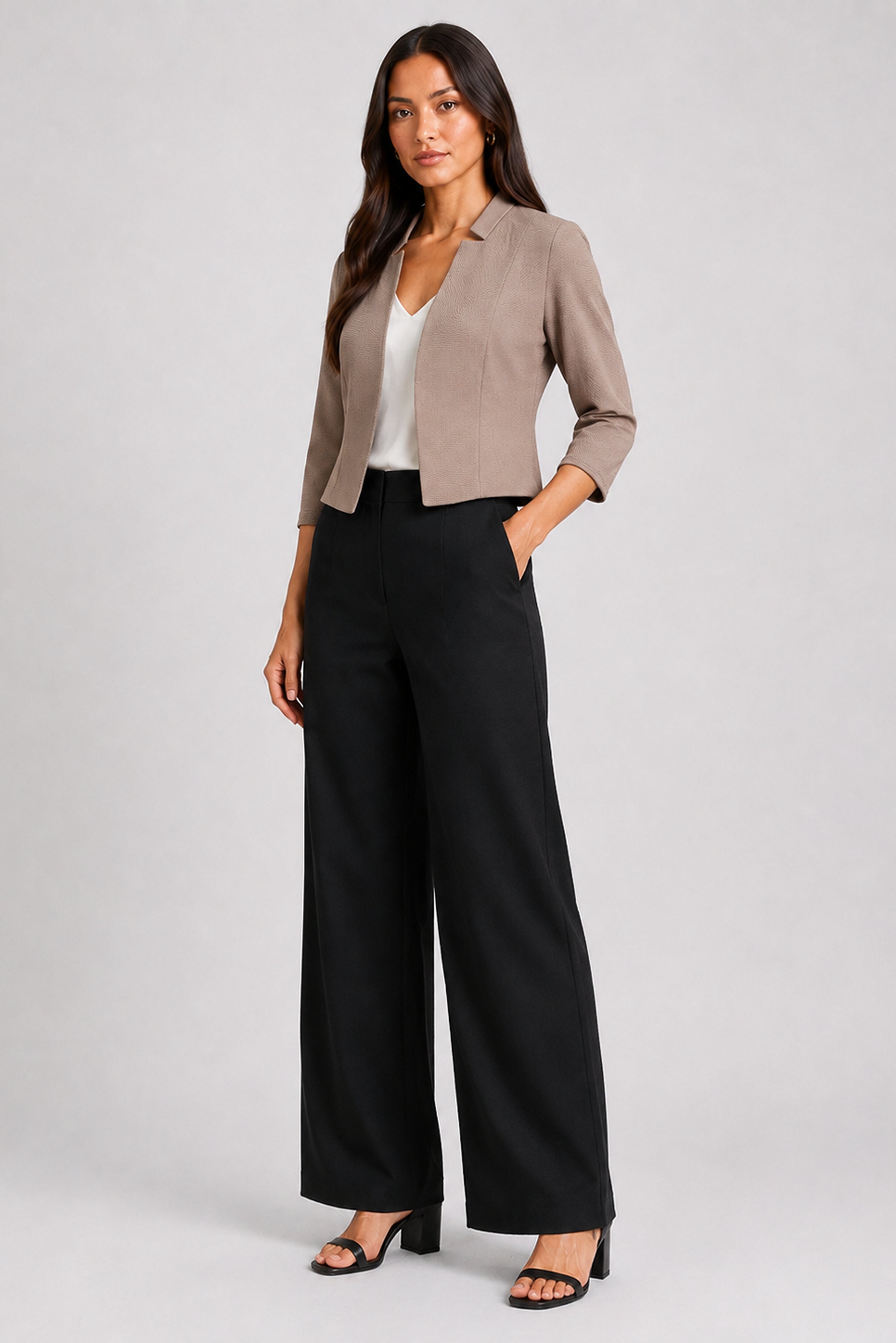 Envogue Formal Jacket - Brown