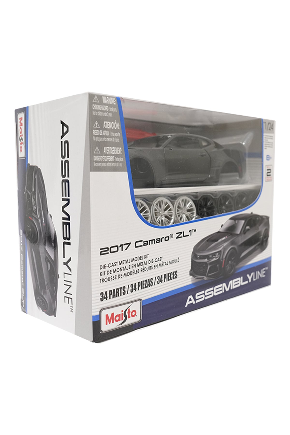 Maisto Assembly Line 2017 Chevrolet Camaro Zl-1 Car (34Pcs)