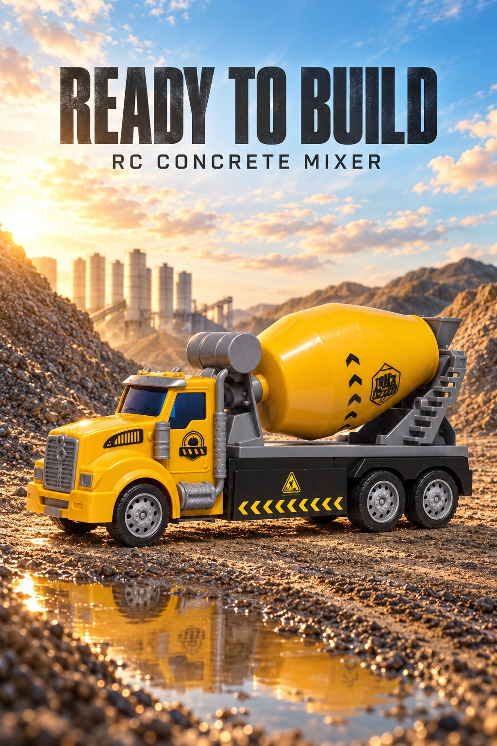 Remote Control Cement Mixer Truck