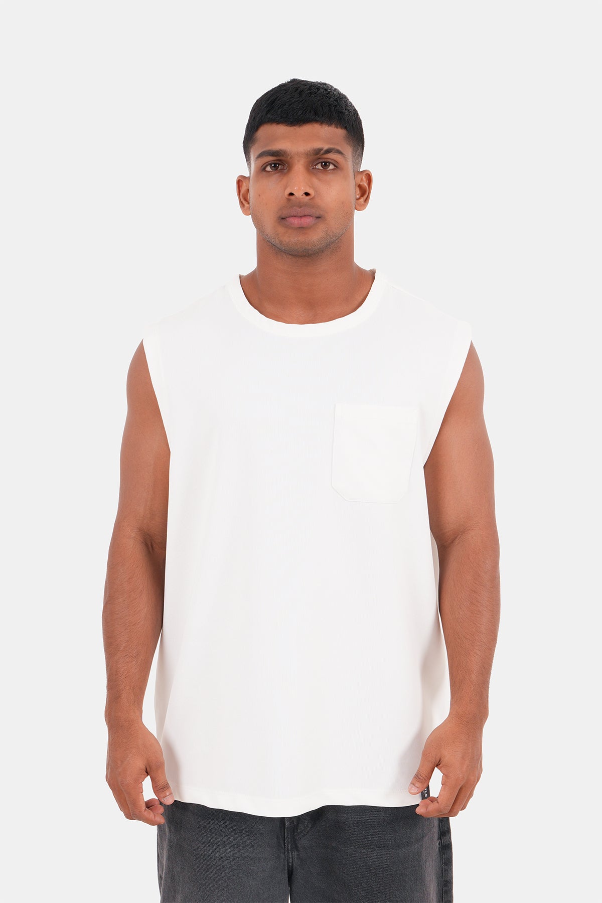 Hustle Men's Skinny-Fit Crew Neck T-Shirt - Summer Casual
