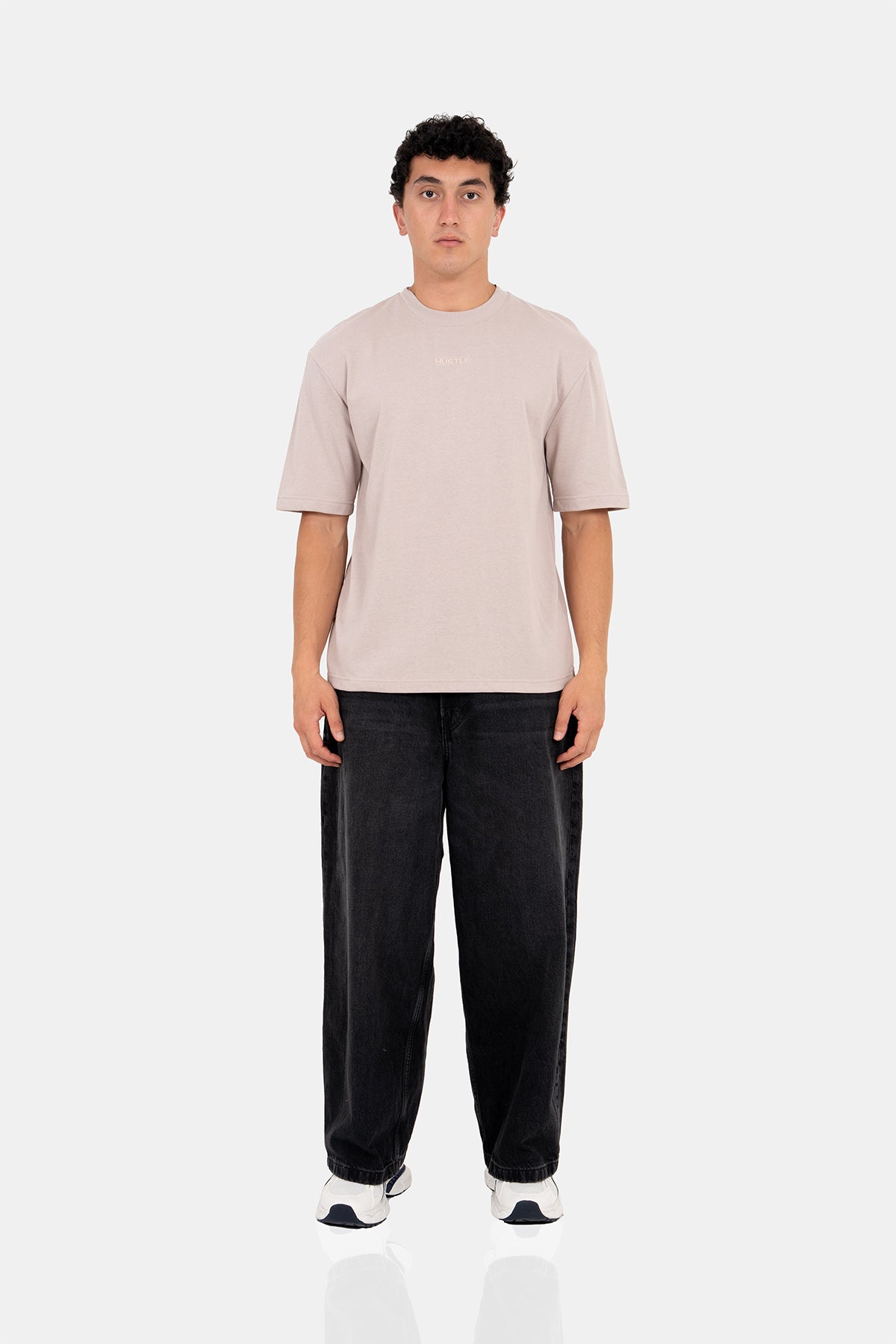 Hustle Men's Casual Oversize T-Shirt