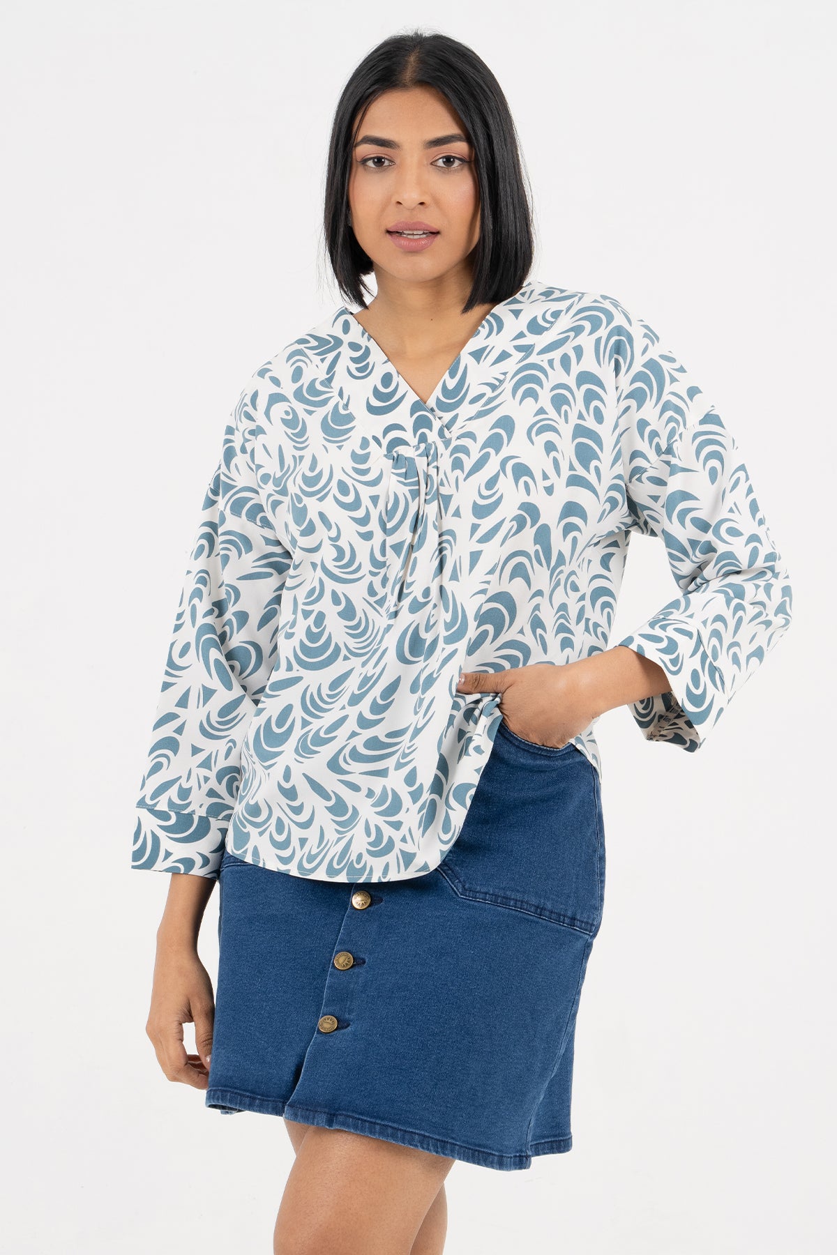 Envogue Women's Chic Casual Blouse