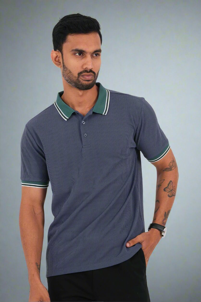 King Street TIMELESS Men's Casual Polo T-Shirt