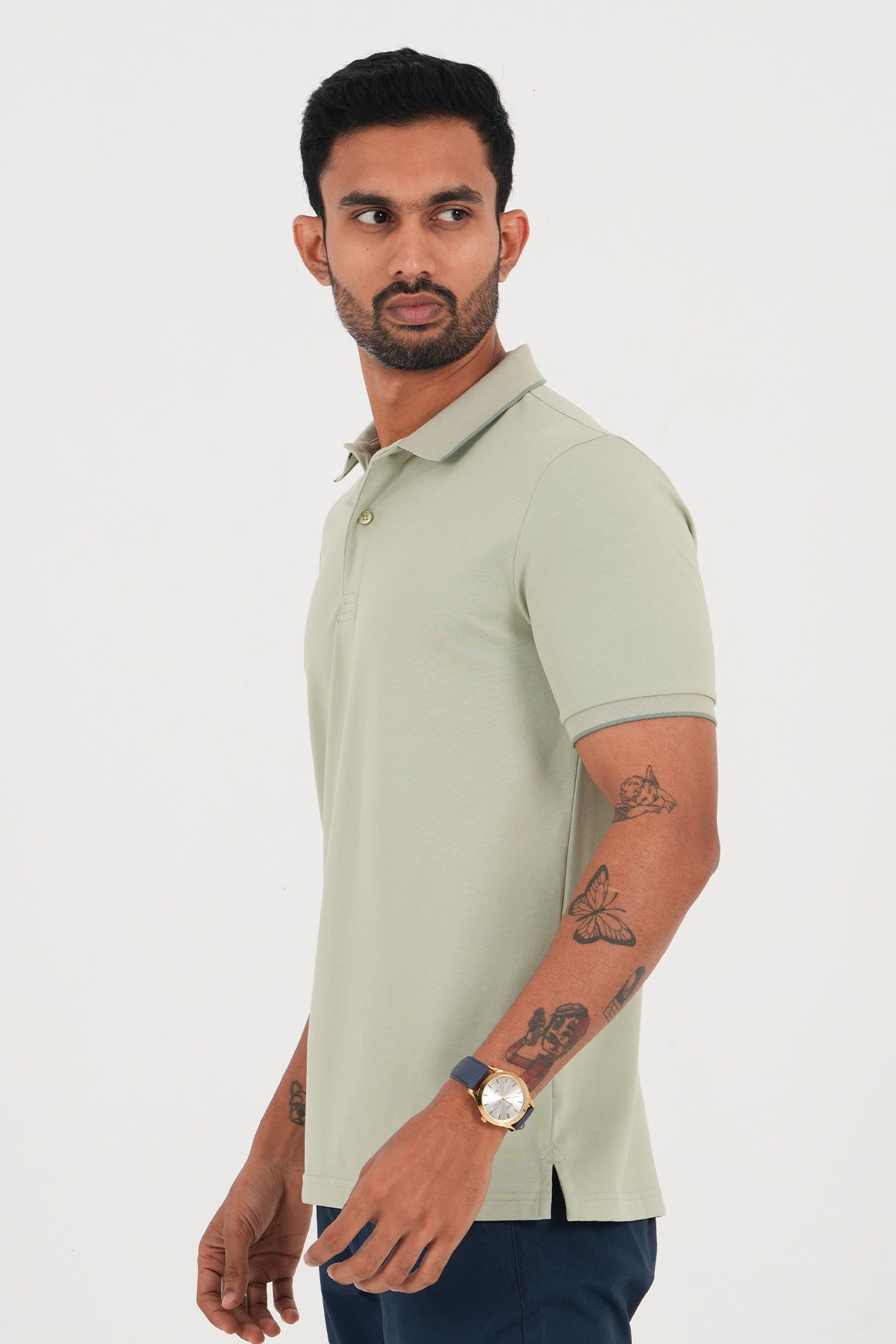 King Street TIMELESS Men's Casual Polo T-Shirt