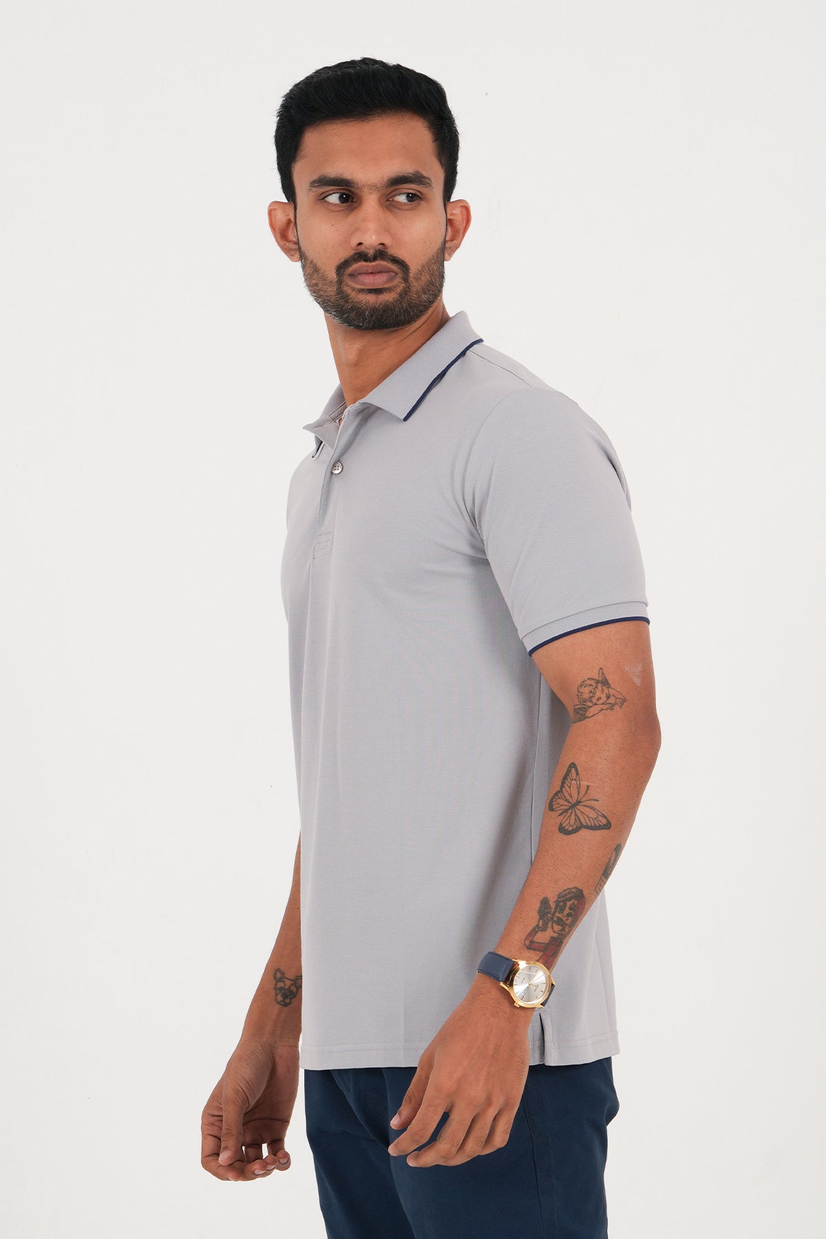 King Street Men's Casual Polo T-Shirt