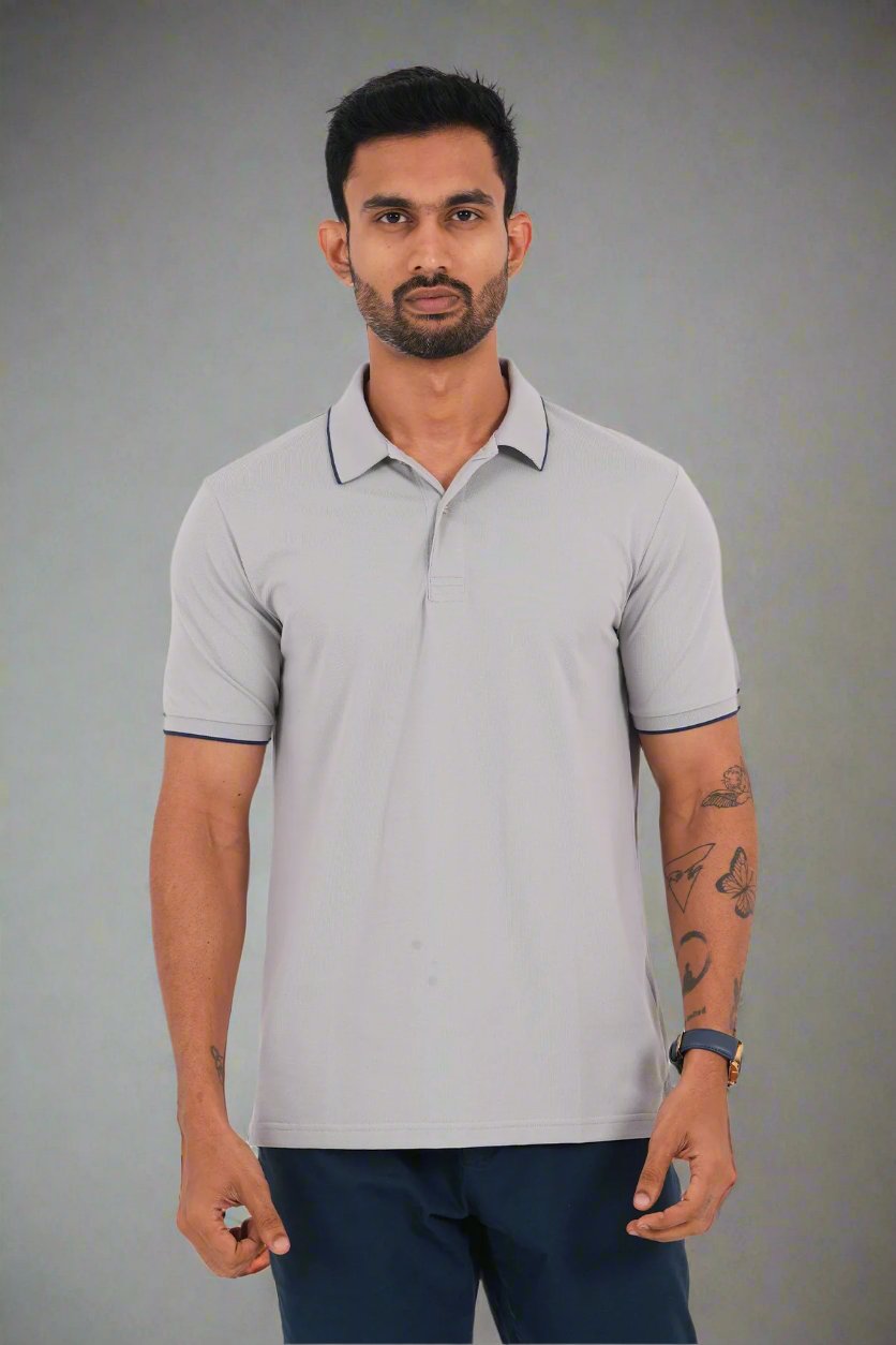 King Street TIMELESS Men's Casual Polo T-Shirt