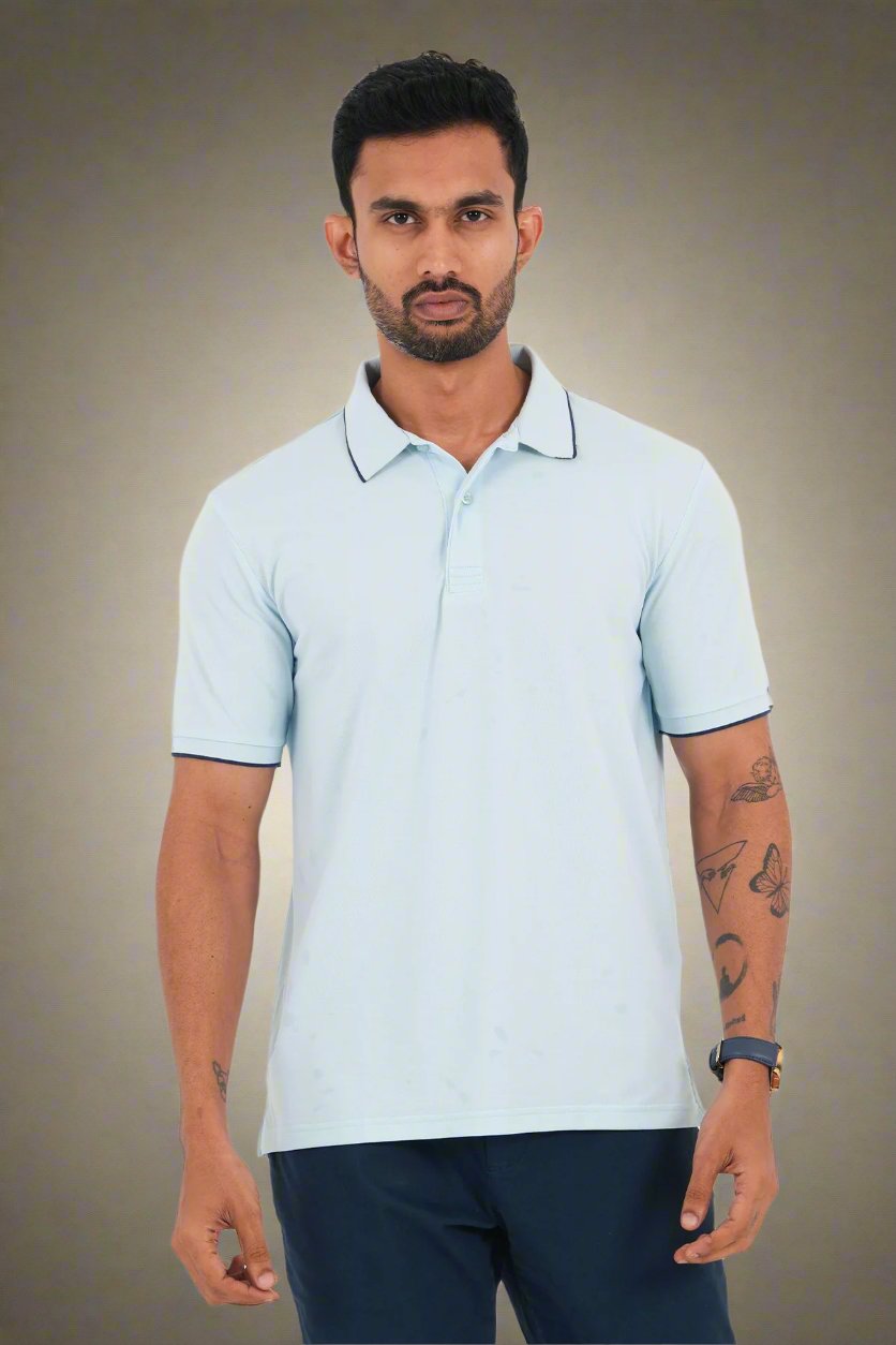 King Street TIMELESS Men's Casual Polo T-Shirt