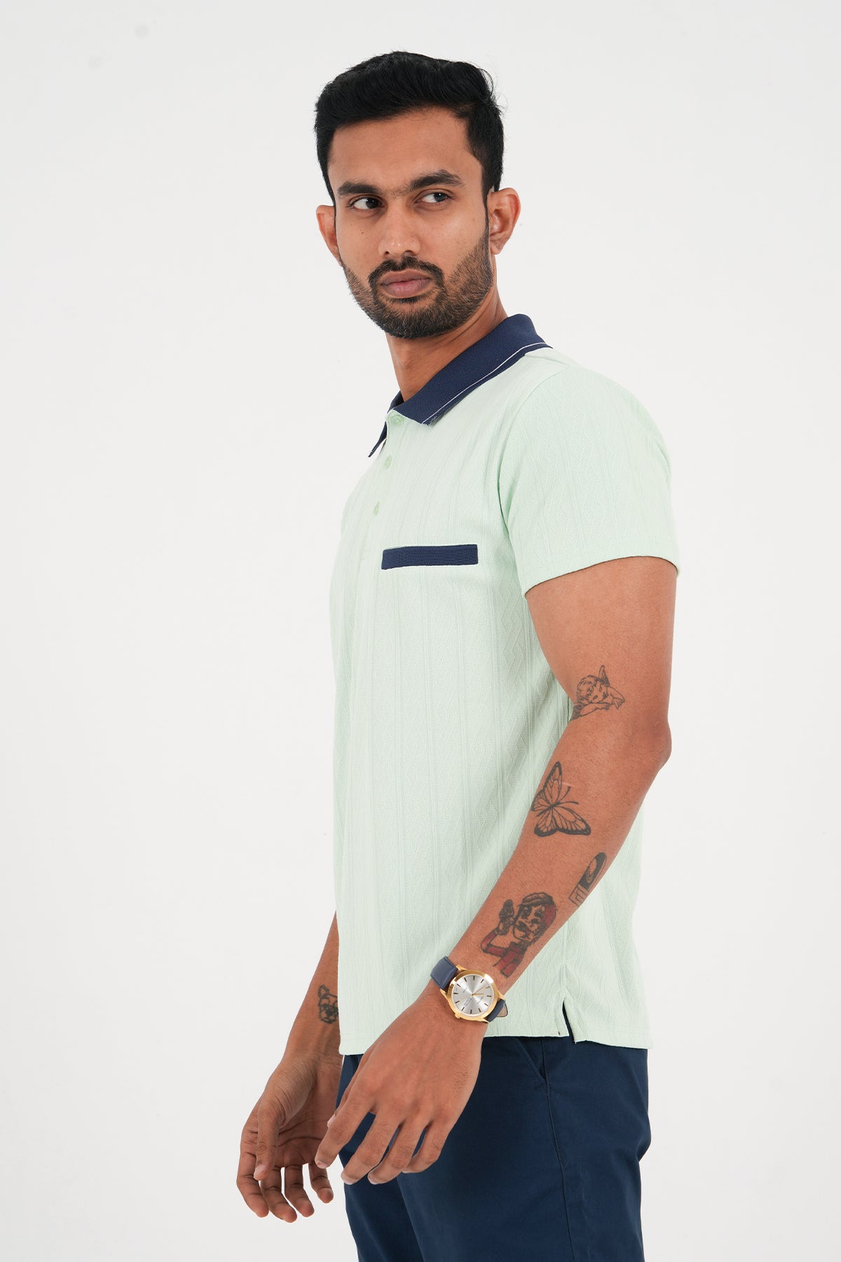 King Street Men's Casual Polo T-Shirt