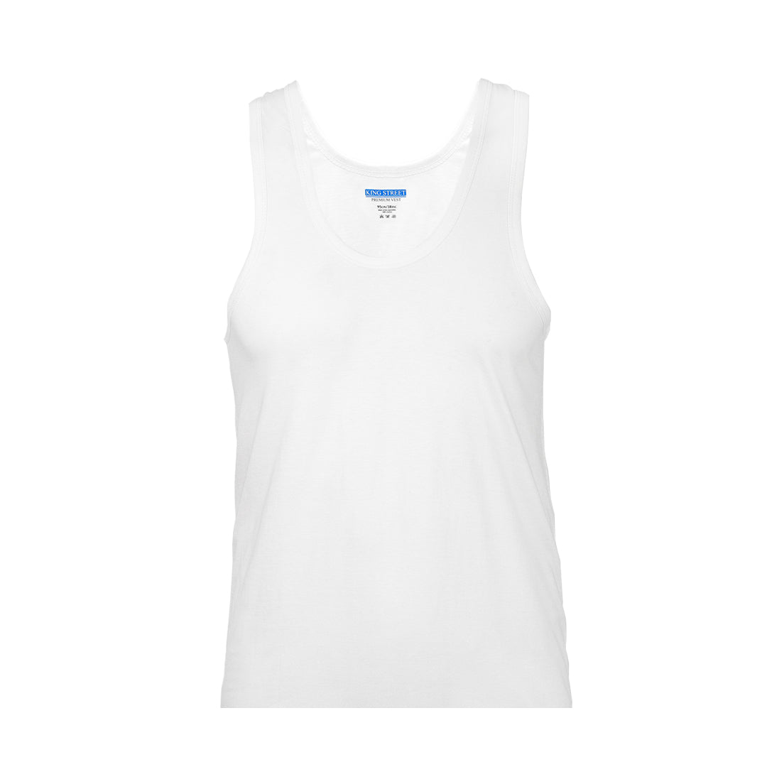 King Street Men's Without Sleeve Vest