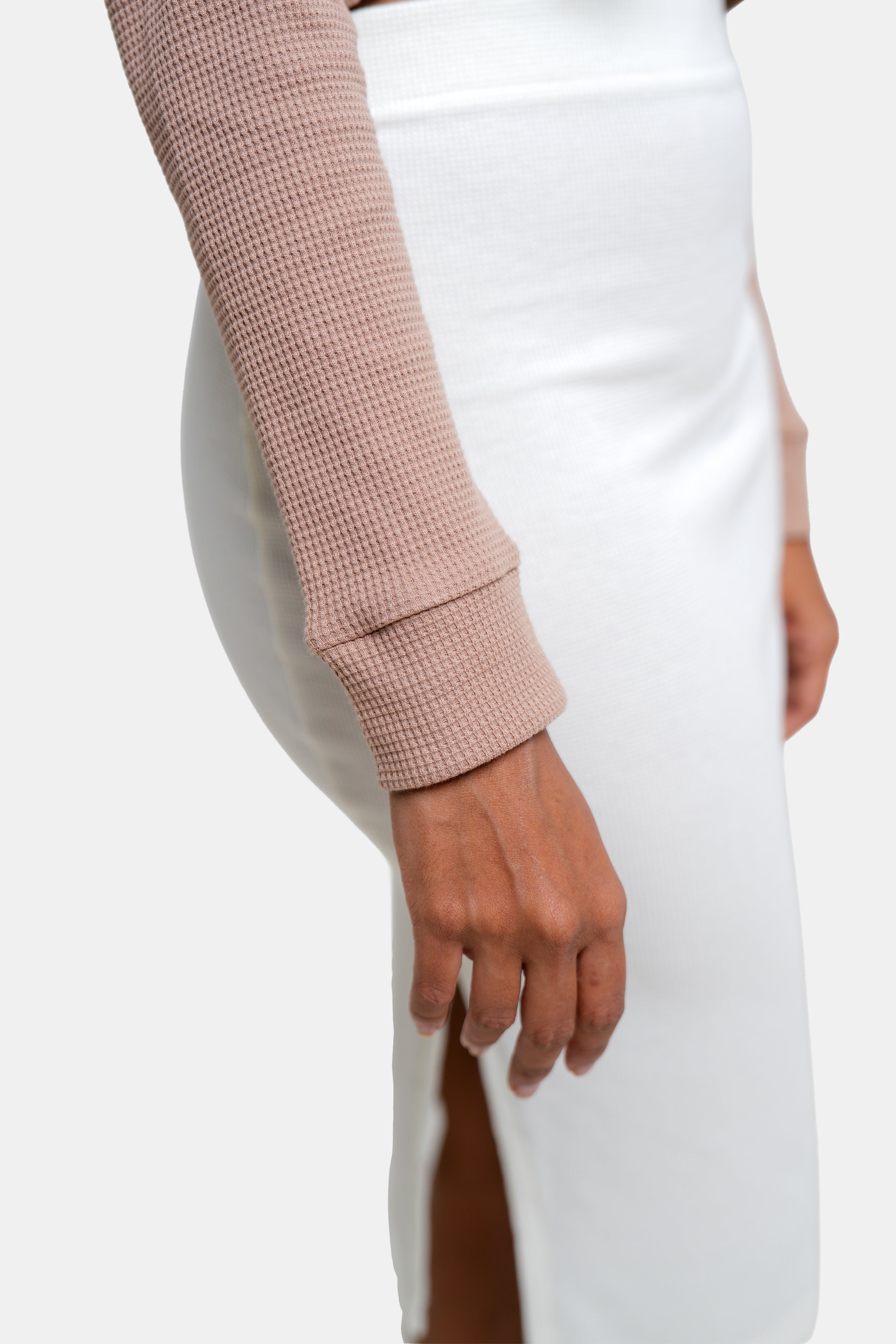 Modano Women's Knee Length Skirt - Casual Wear