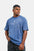 Hustle Men's Crew Neck T-Shirt - Black, Indigo & Khaki
