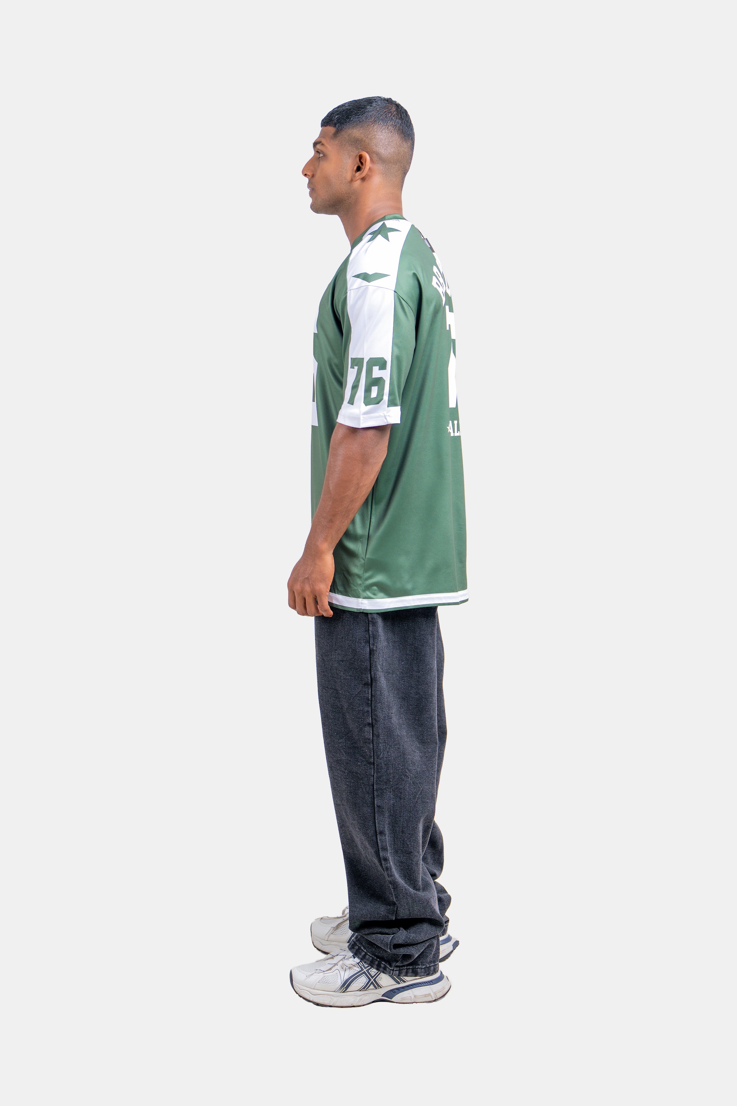 HUSTLE Men's V-Neck T-Shirt