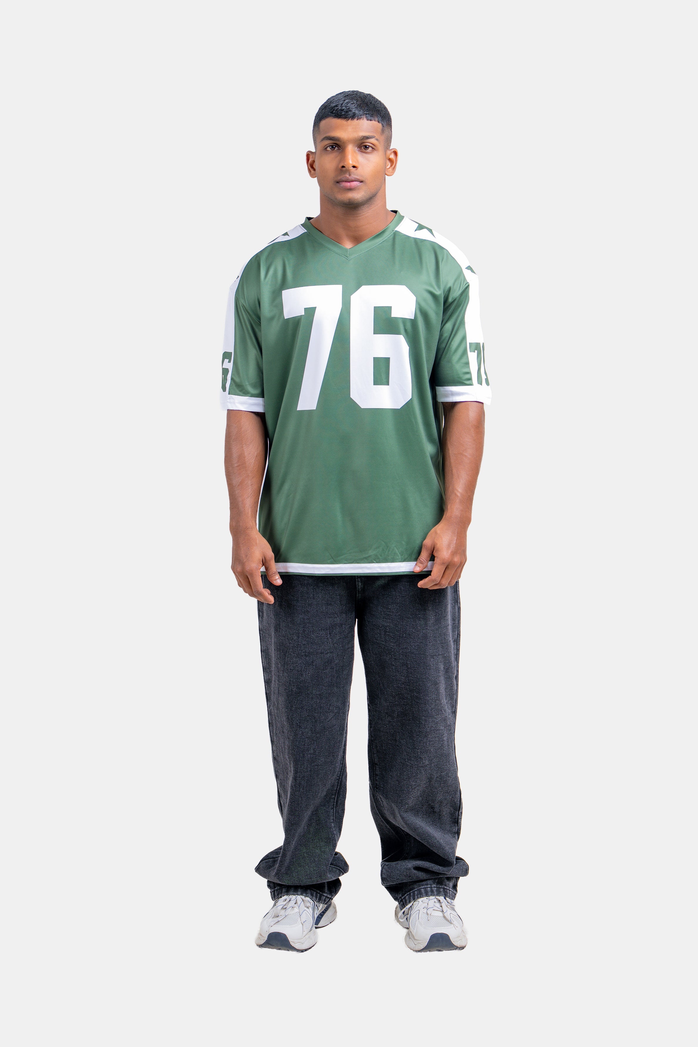 HUSTLE Men's V-Neck T-Shirt