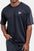 Hustle Men's Printed Crew Neck T-Shirt - Black