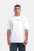 Hustle Men's Crew Neck T-Shirt - White & Black