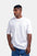 Hustle Men's Crew Neck T-Shirt - White & Black