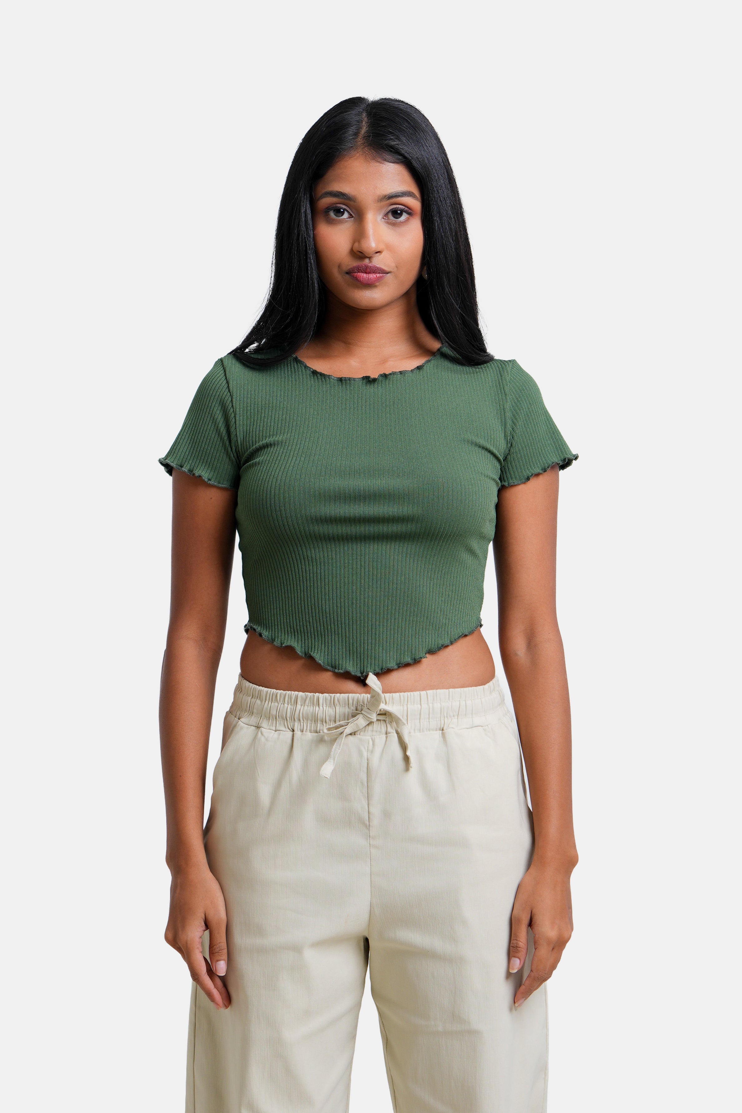 Modano Women's Crop Top- Casual Wear