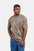 Hustle Men's Crew Neck T-Shirt - Black, Brown & Gray