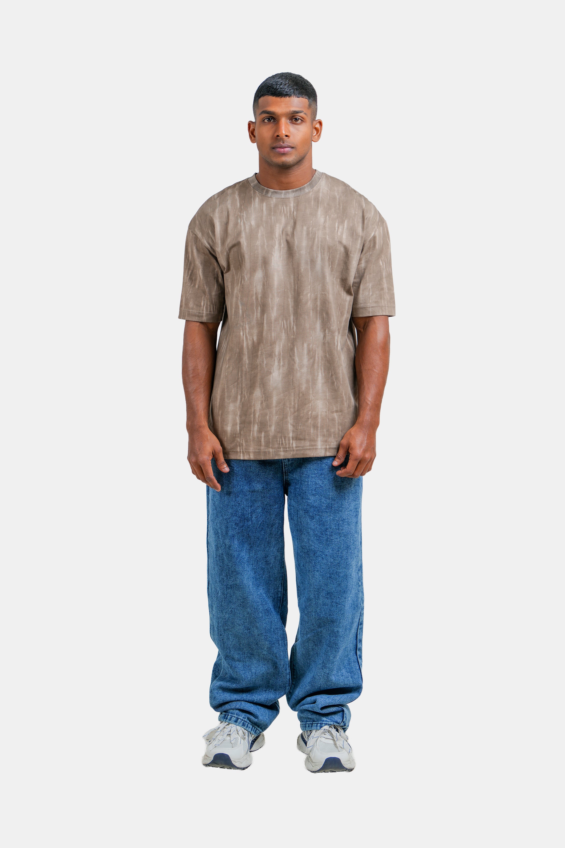 Hustle Men's Crew Neck T-Shirt - Everyday Casual