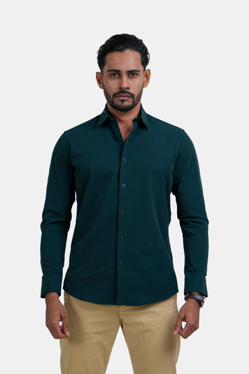 King Street Men’s Slim Fit Long Sleeve Casual Shirt