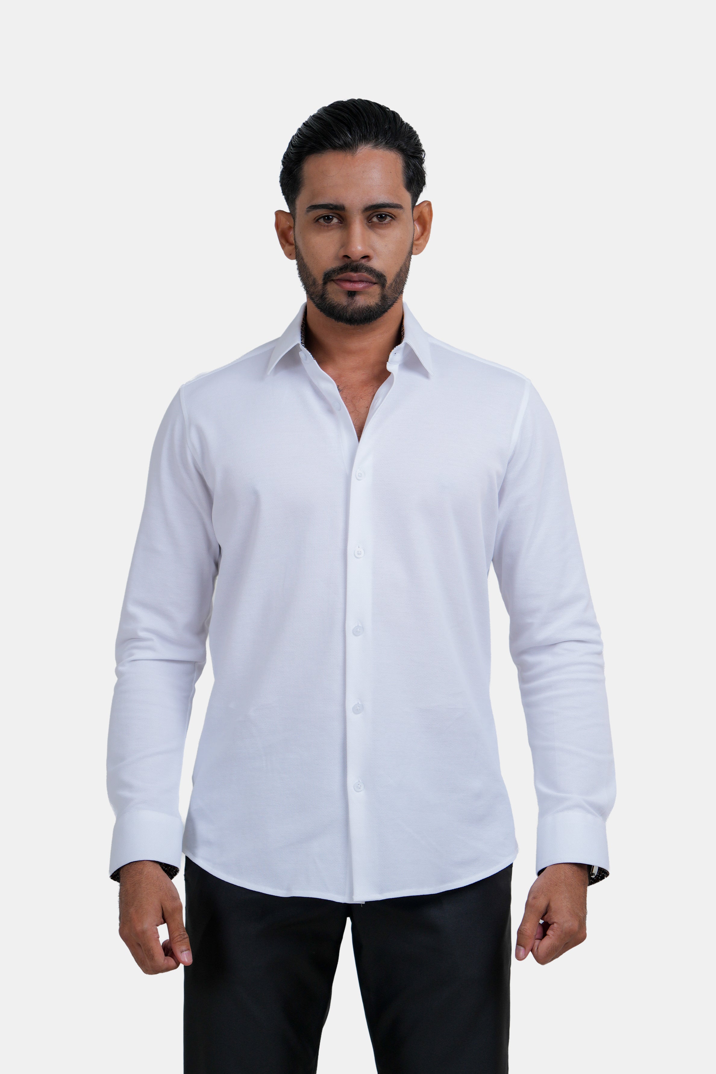 King Street Men's Slim-Fit Casual Shirt