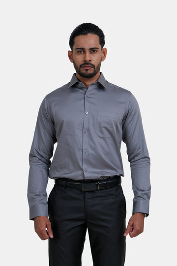 Gen Z Men’s Slim Fit Formal Shirt